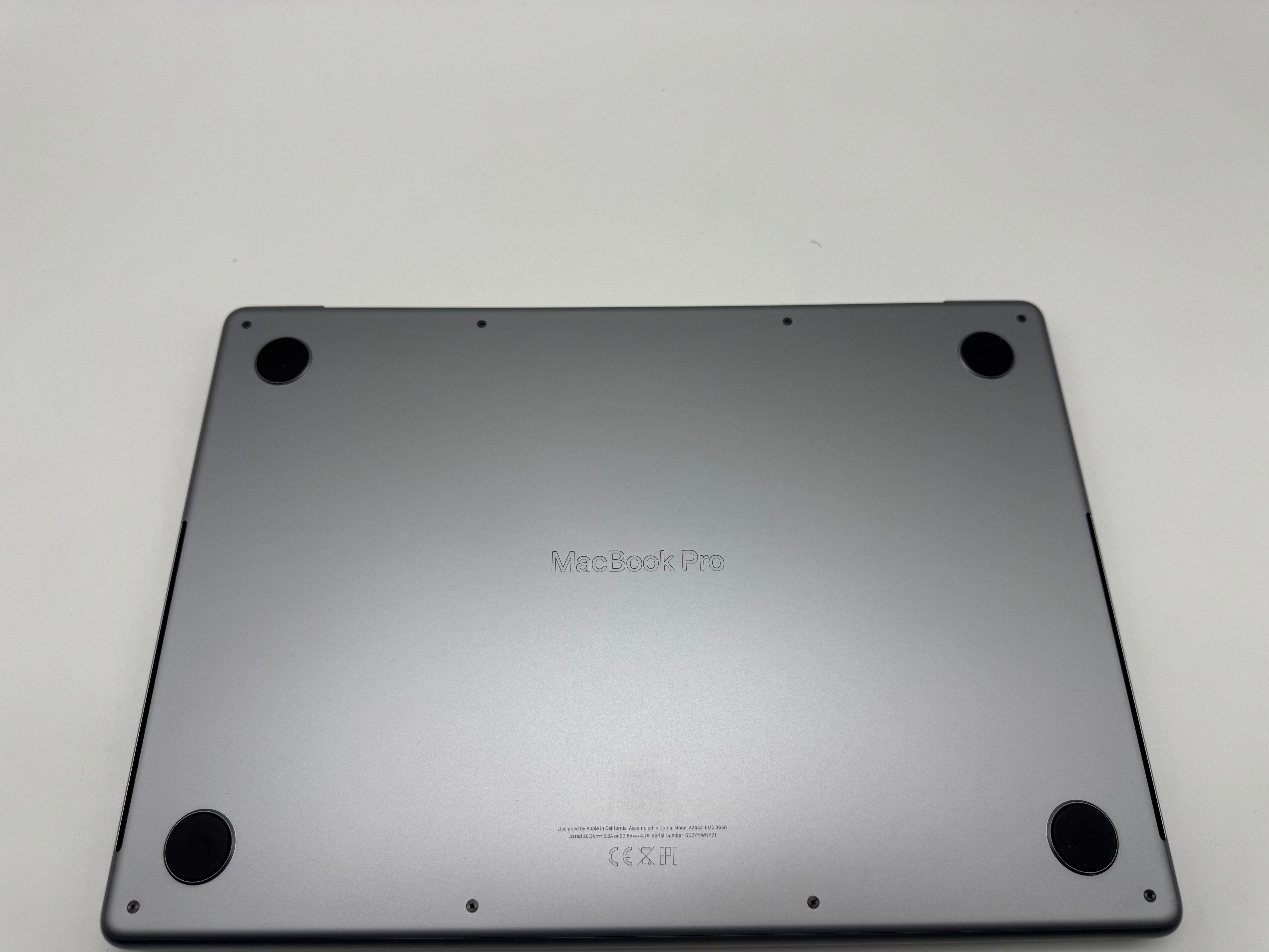 Macbook Pro 14" A2442 2021 M1 8-C 16GB 512GB 14-C Spacegrau MwSt. #PS375