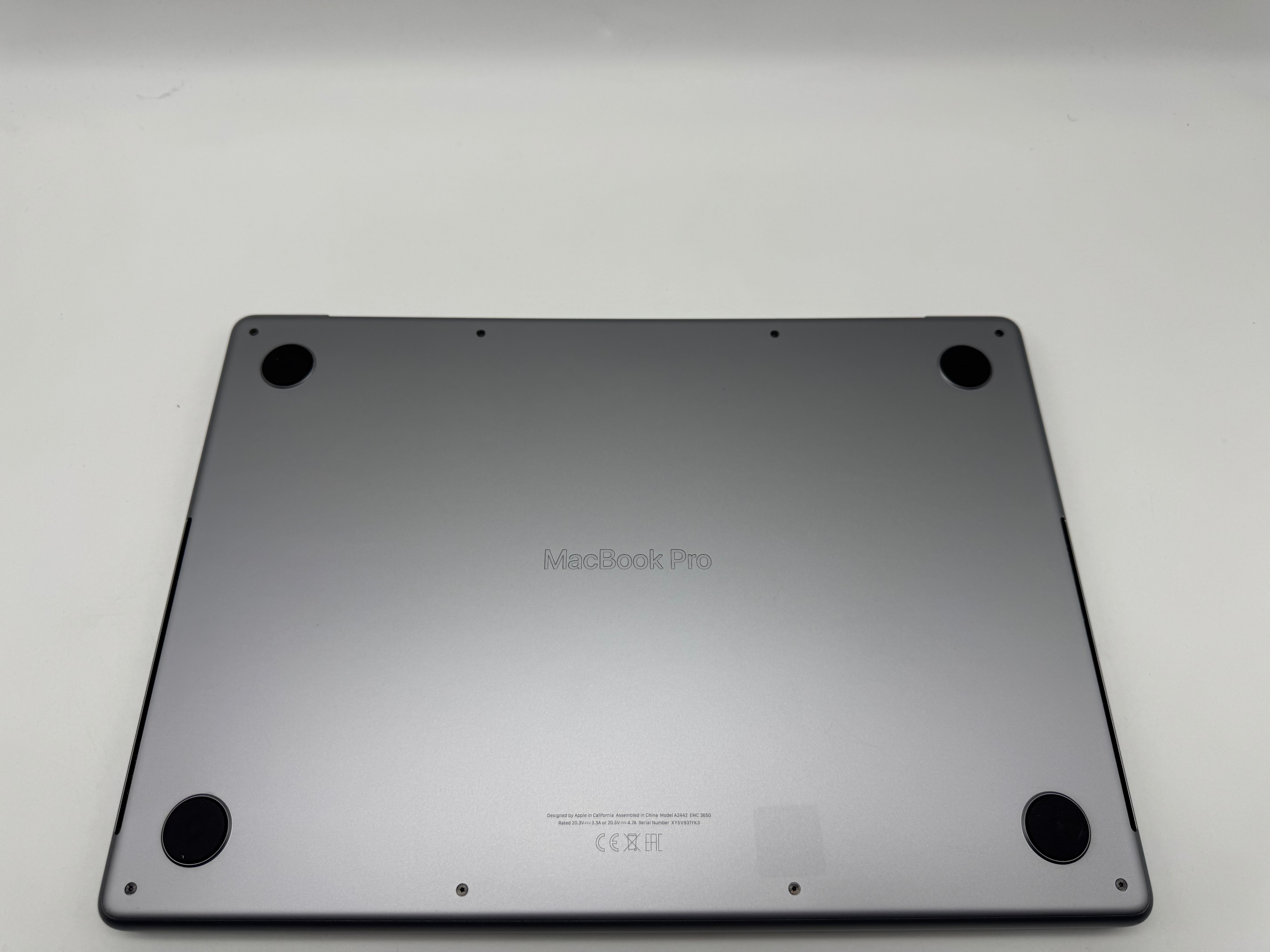 Macbook Pro 14" A2442 2021 M1 8-C 16GB 512GB 14-C Spacegrau MwSt. #PS377