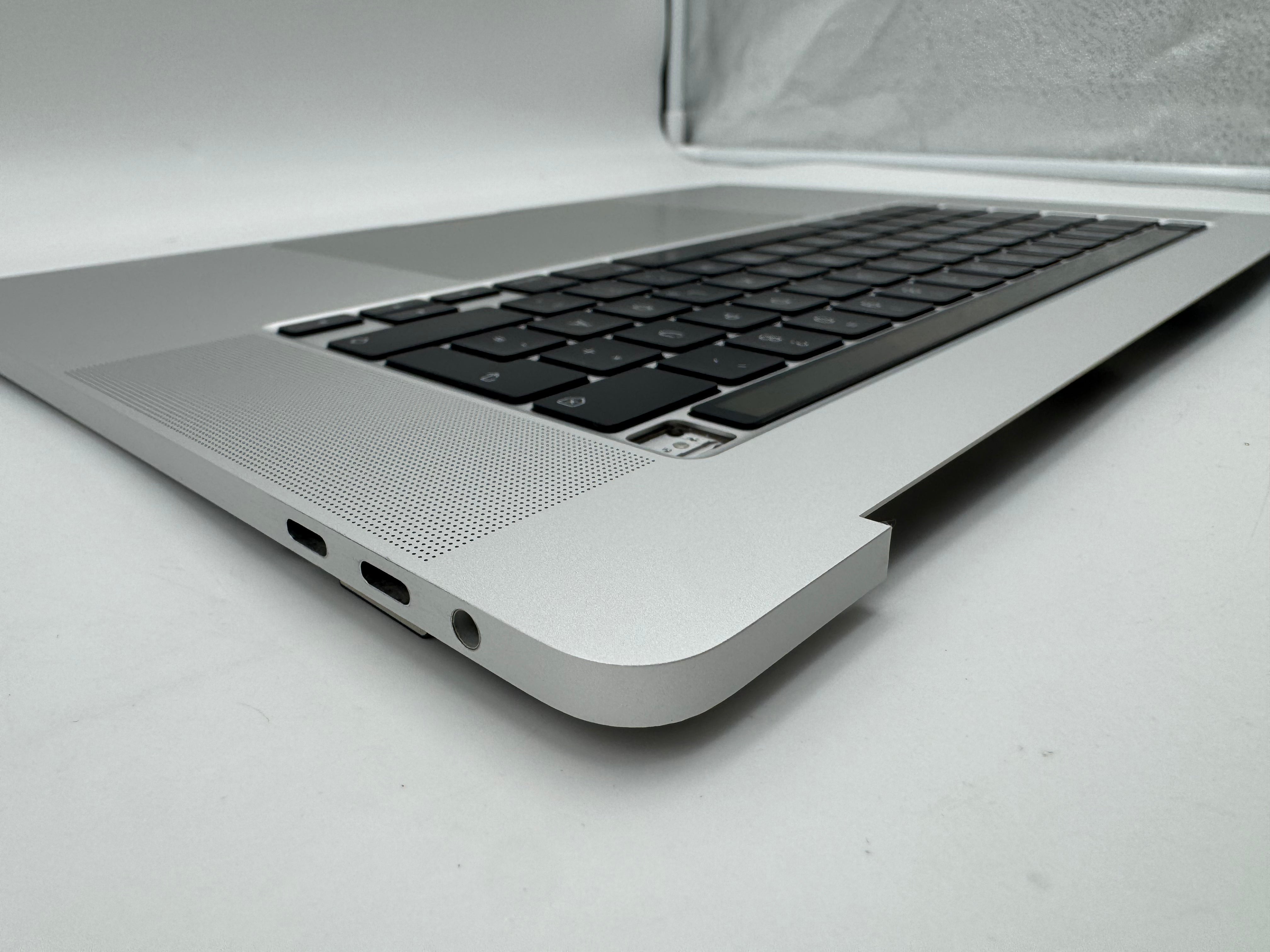 MacBook Pro 16" 2019 A2141 Silber Akku Topcase Tastatur QWERTZ #T1001
