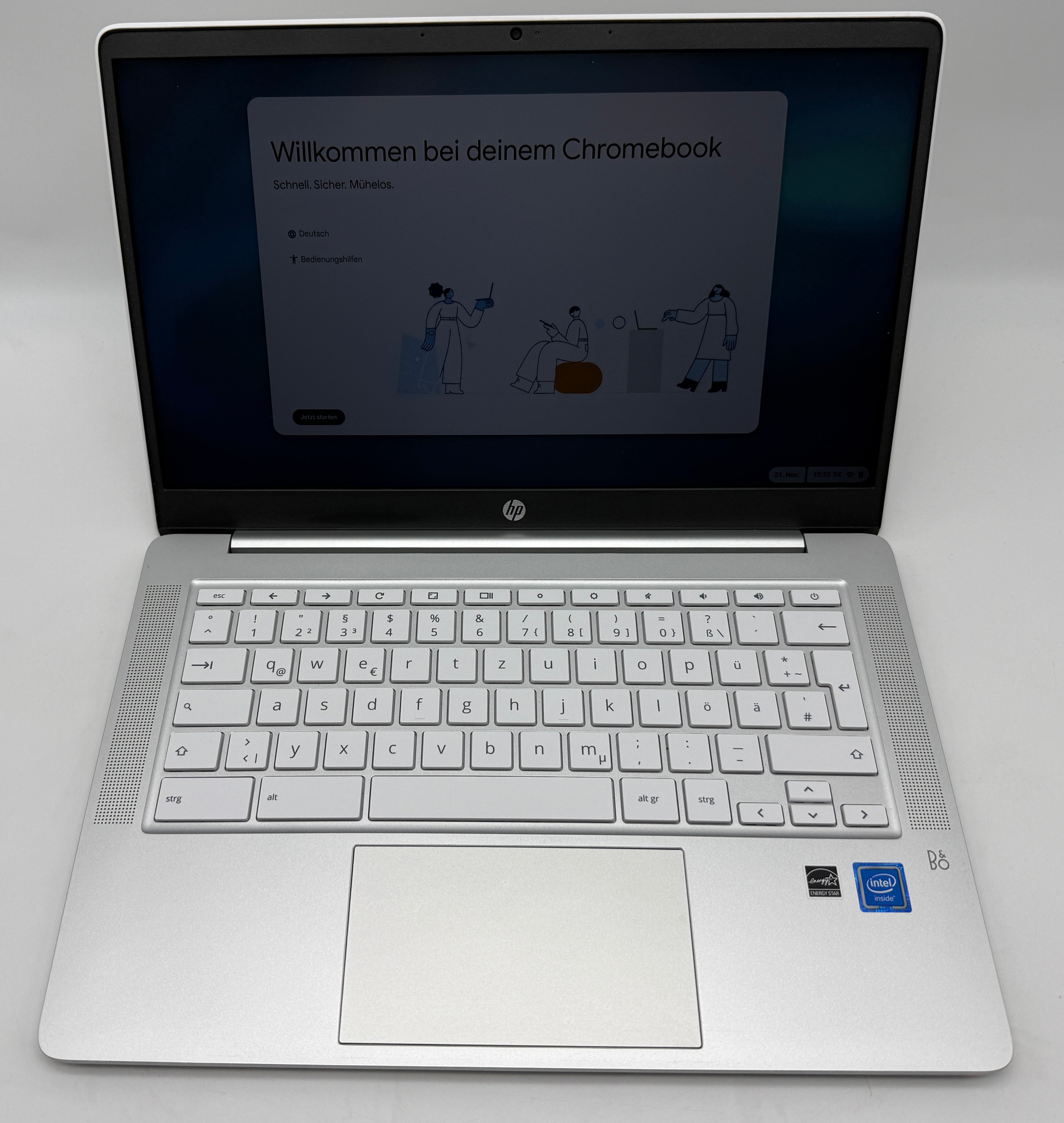 HP Chromebook 14a-0305ng Intel Celeron N4020 1,1GHz 4GB 64GB MwSt. #PSW136