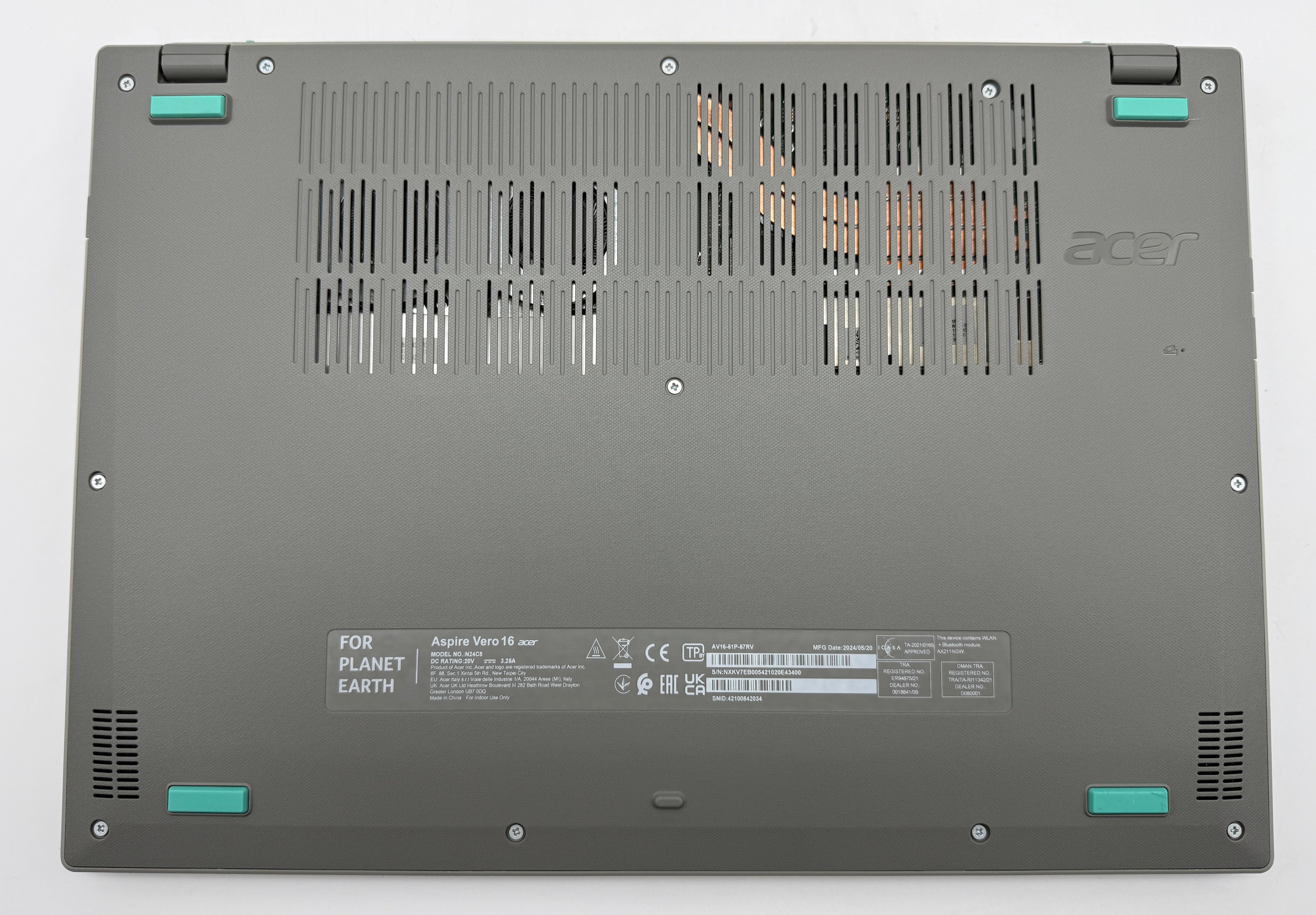 Acer Aspire AV16-51P 16" Ultra 5 125U 1,3 GHZ 16GB 512GB QWERTY Spanisch MwSt.