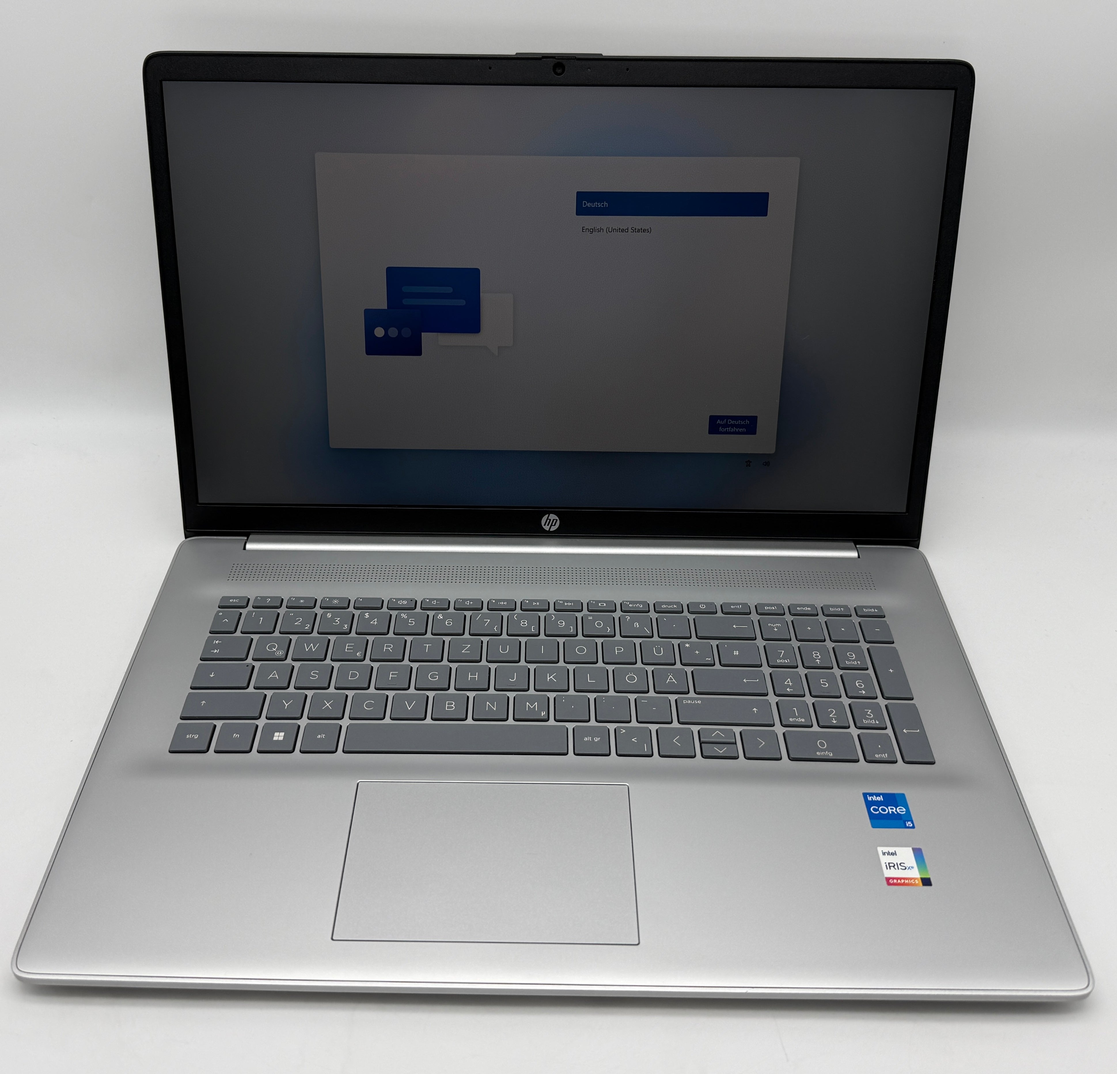 HP 17-cn3056ng Laptop i5-1335U 1,3GHz 16GB 512GB SSD 100% Akku MwSt. #PSW142