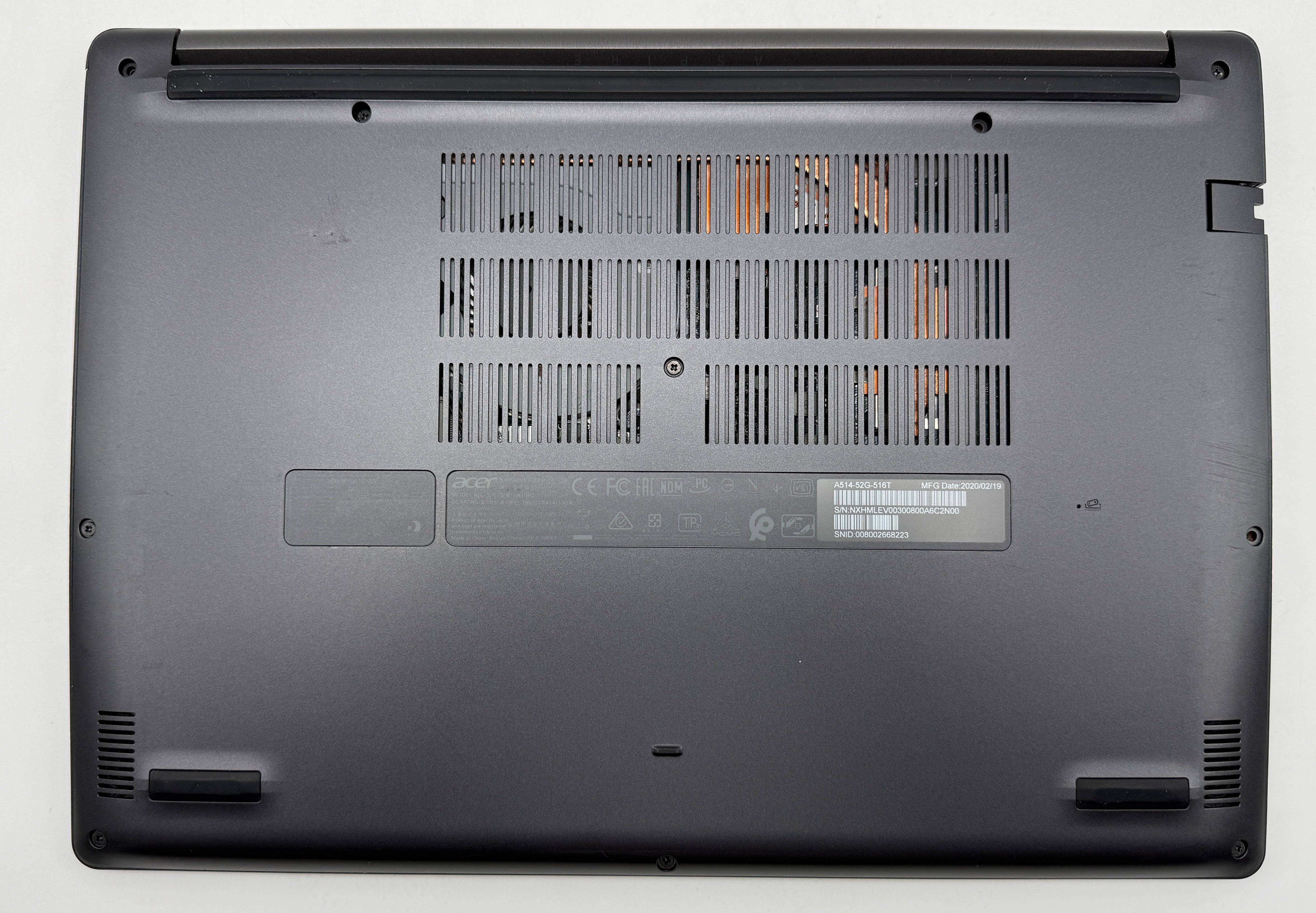 Acer Aspire 5 A514-52G-516T I5 10210U 1,6GHz 8GB 1TB Graphite #PSW144