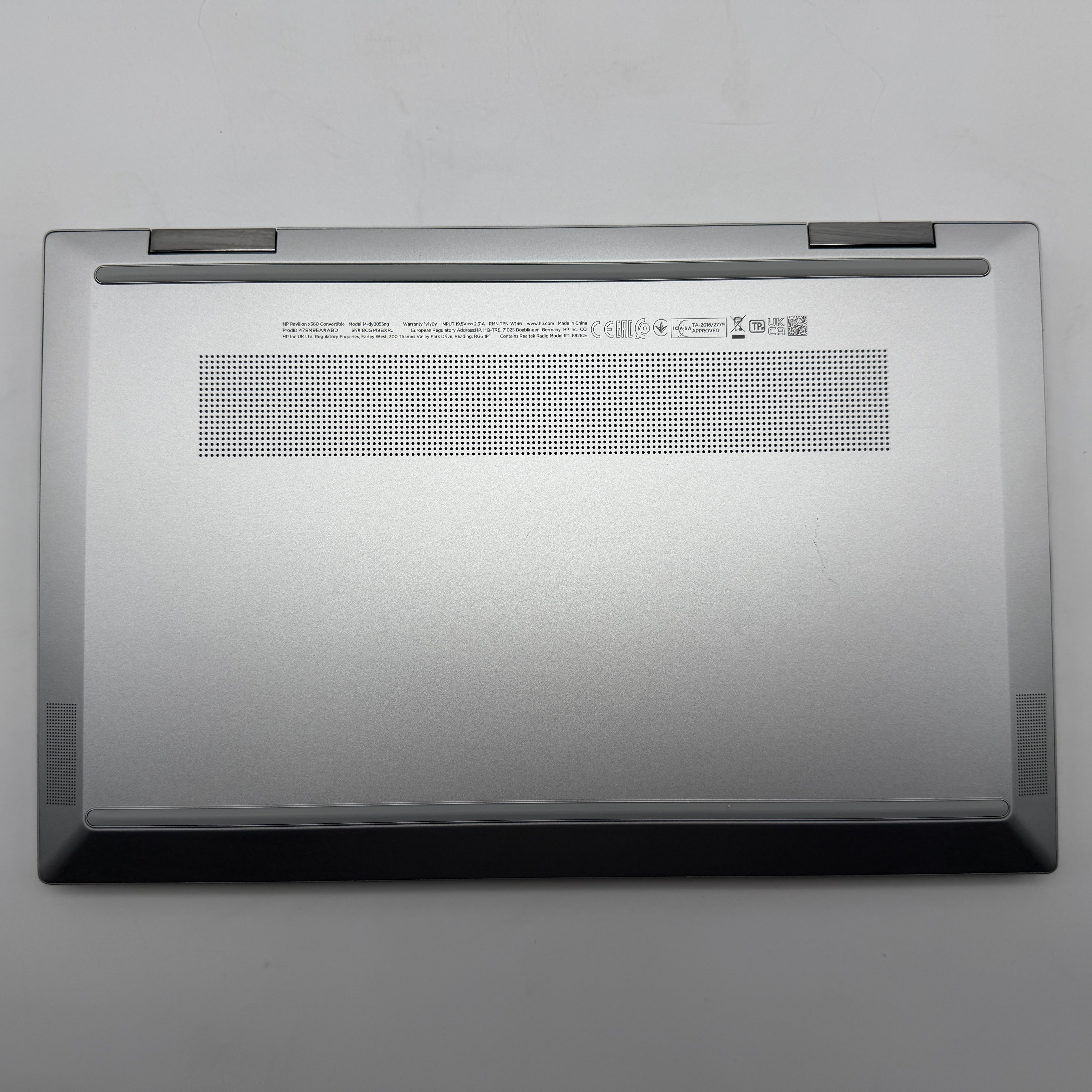 HP Pavilion x360 14-dy0055ng i5-1135G7 8GB 256GB SSD 100% Akku Silber Touch MwSt. #PSW160