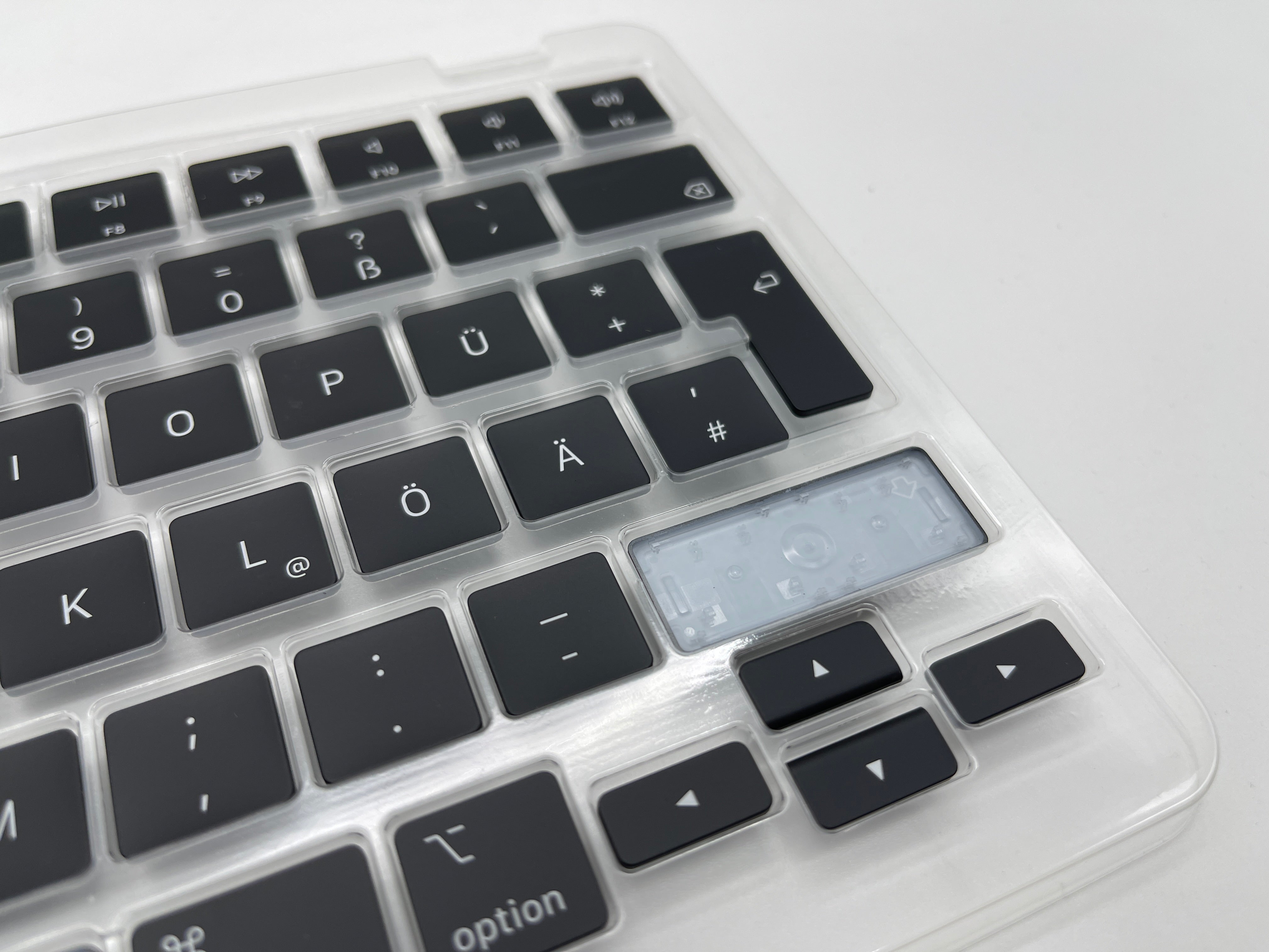 Macbook Air M2 ERSATZ TASTE KEY A2681 A2941 A3113 A3114 Tastenkappe Taste Schwarz