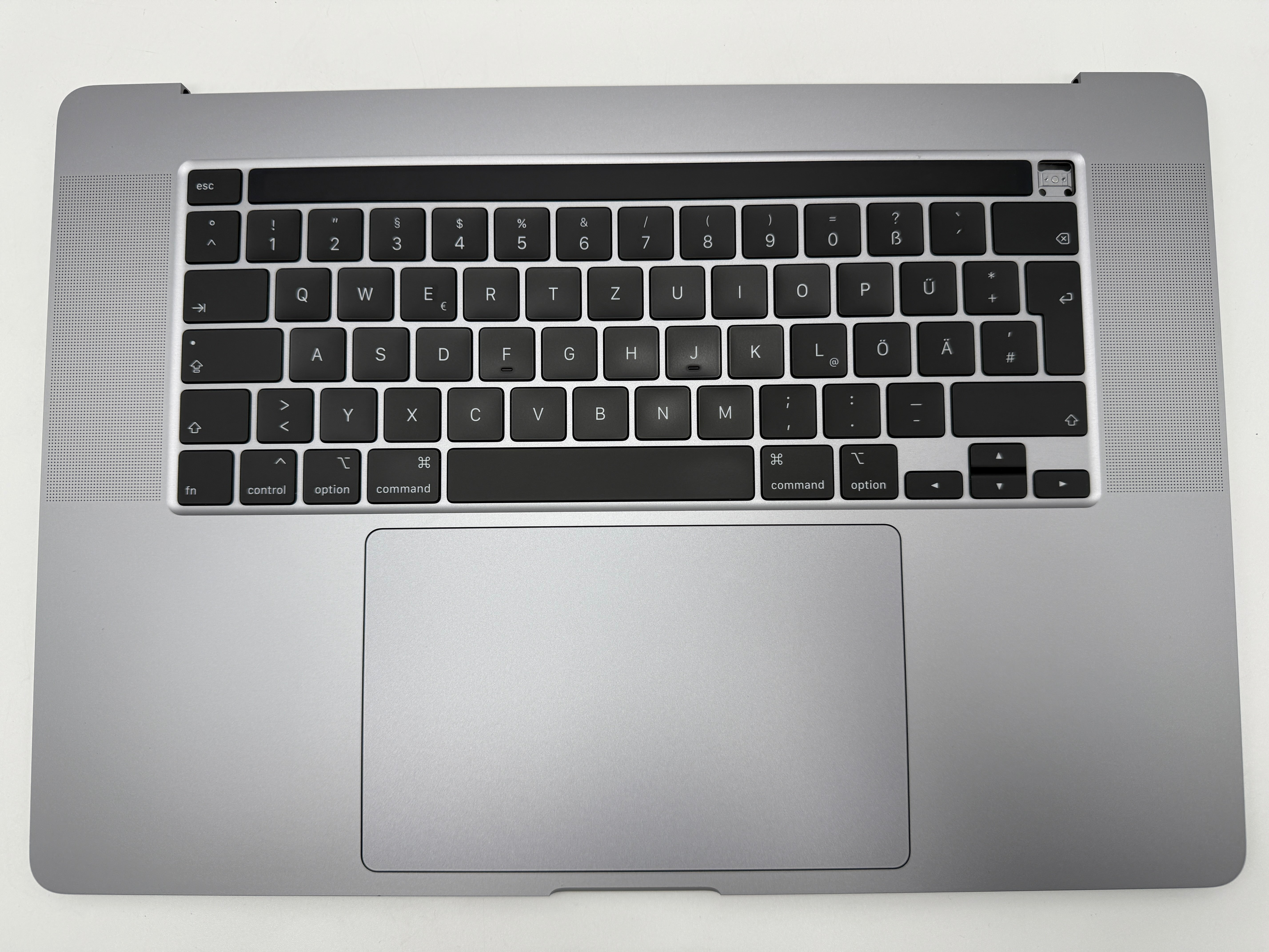 MacBook Pro 16" 2019 A2141 Grau Topcase Tastatur Trackpad Akku #T724