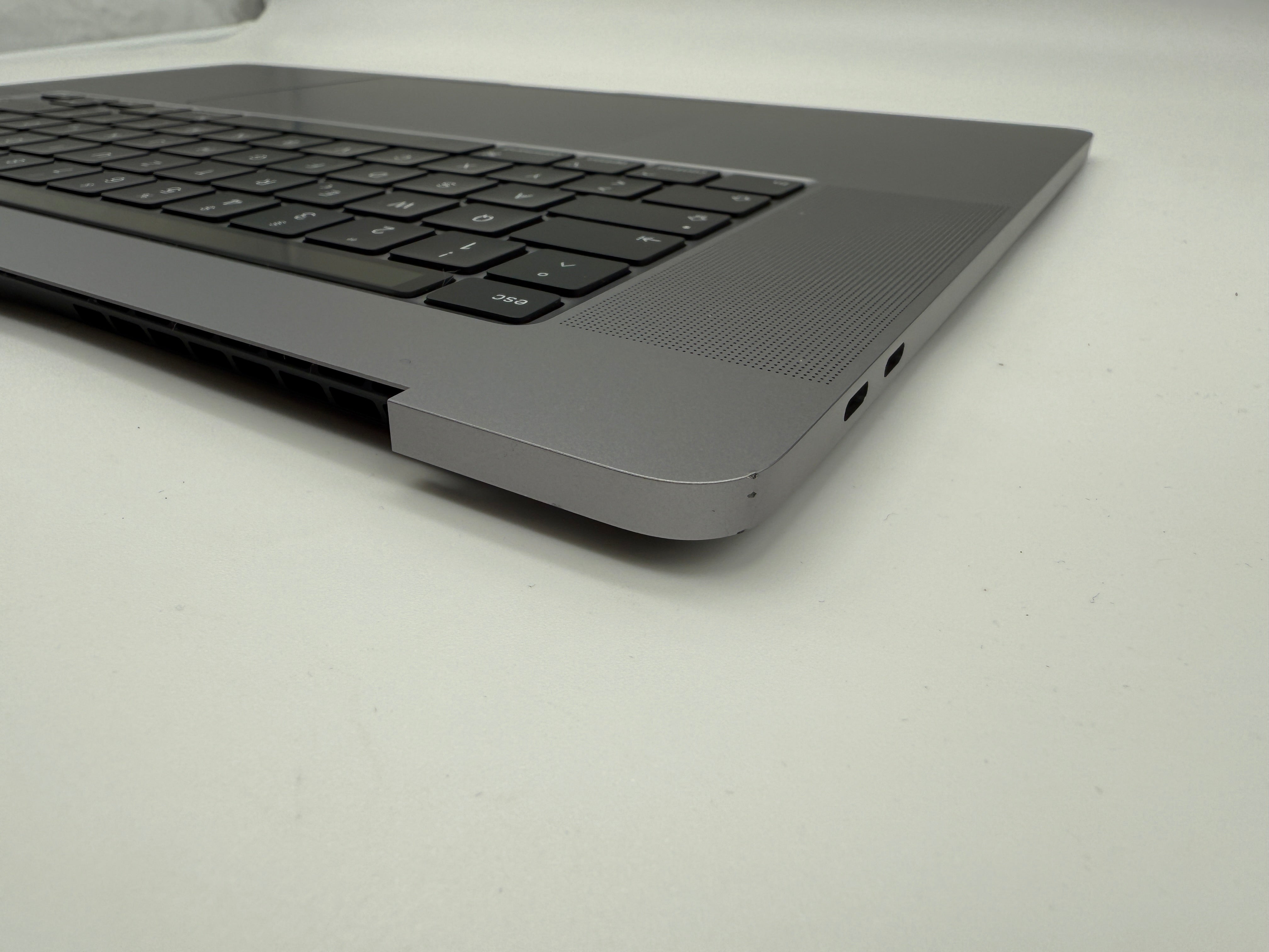 MacBook Pro 16" 2019 A2141 Grau Topcase Tastatur Trackpad Akku #T727