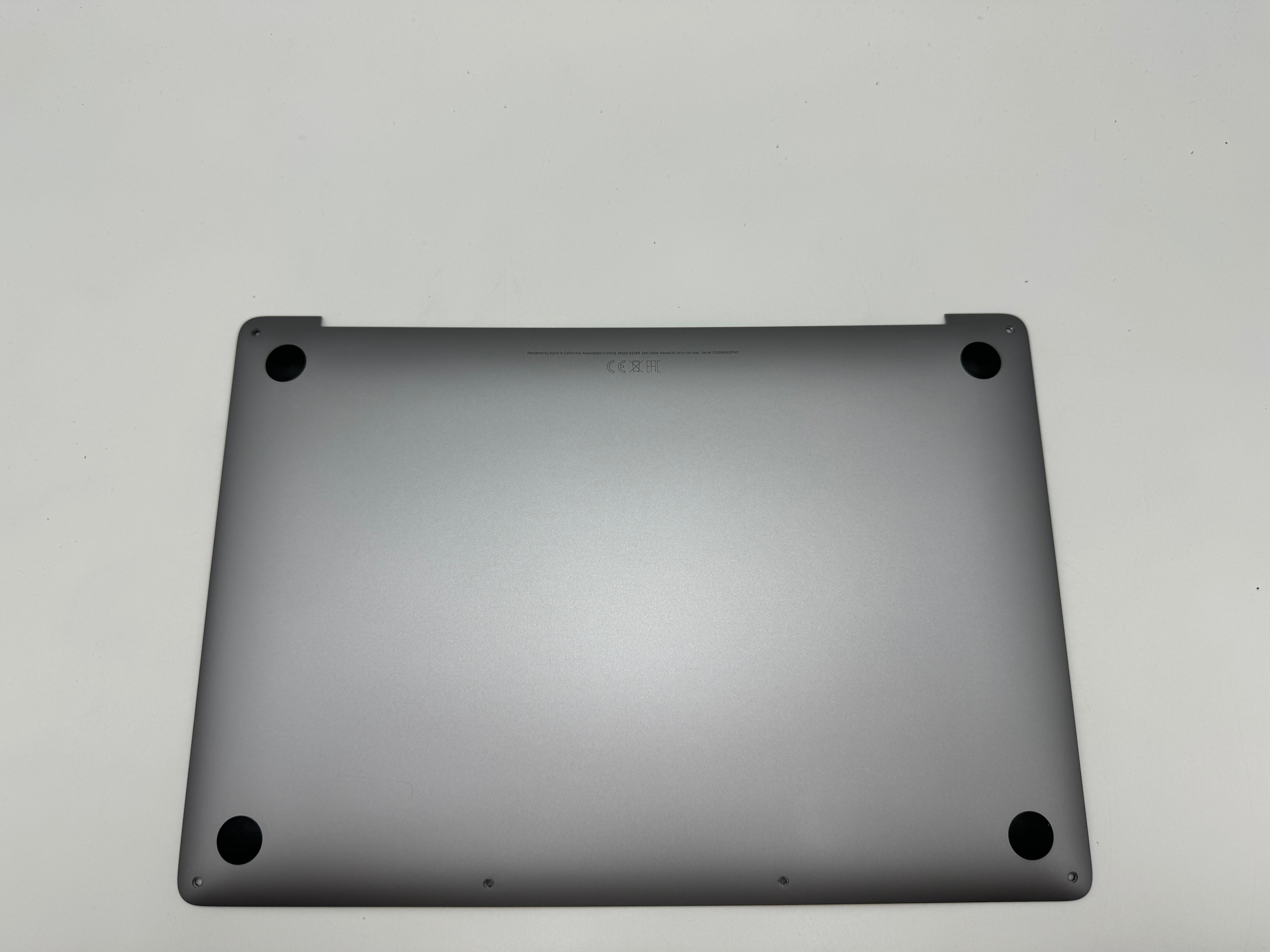 Macbook Pro 13" A2289 Silber Spacegrau Bodenplatte Bottom Case