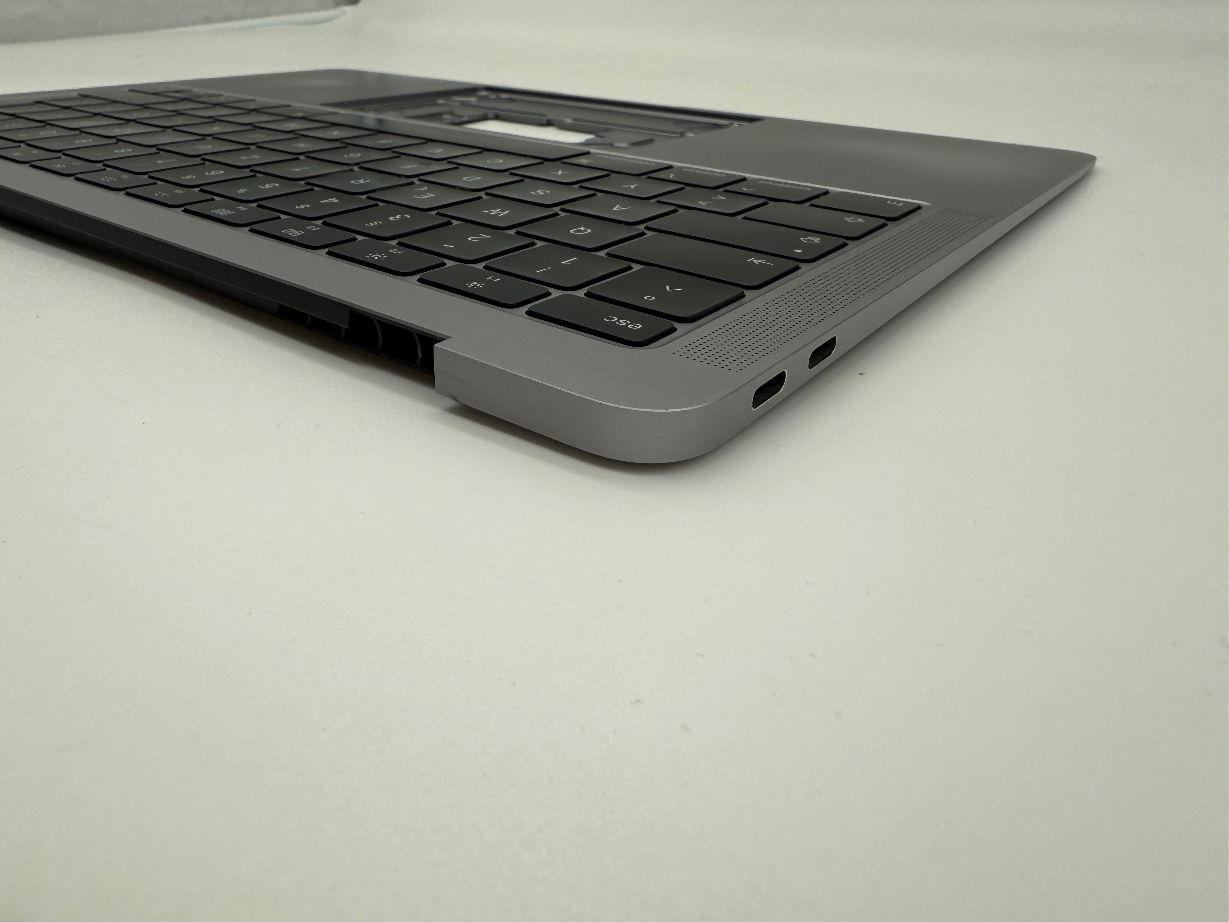 Macbook Air 13" 2018 2019 A1932 Topcase QWERTZ Tastatur Grau #T744