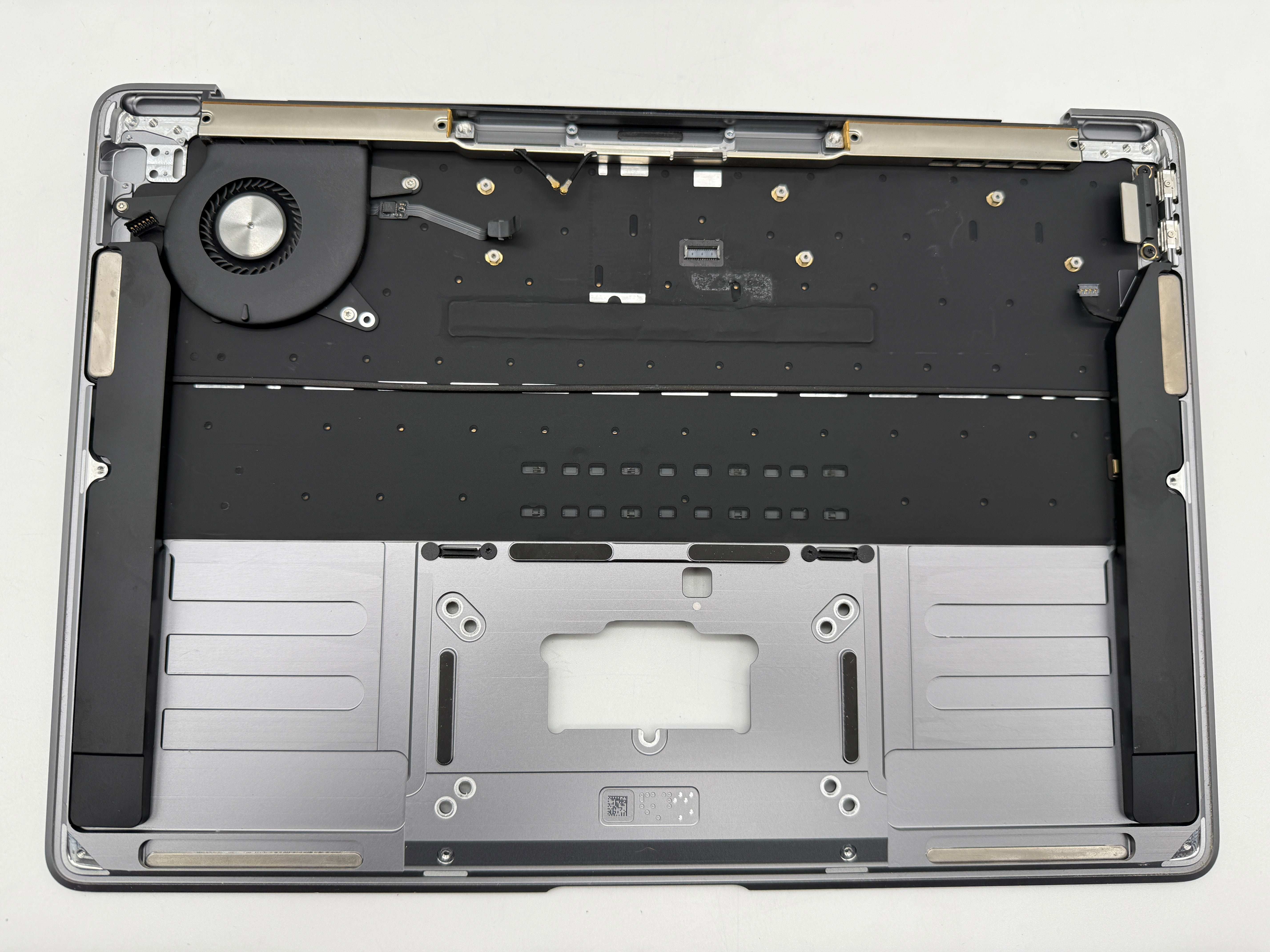 Macbook Air 13" 2018 2019 A1932 Topcase QWERTZ Tastatur Grau #T744
