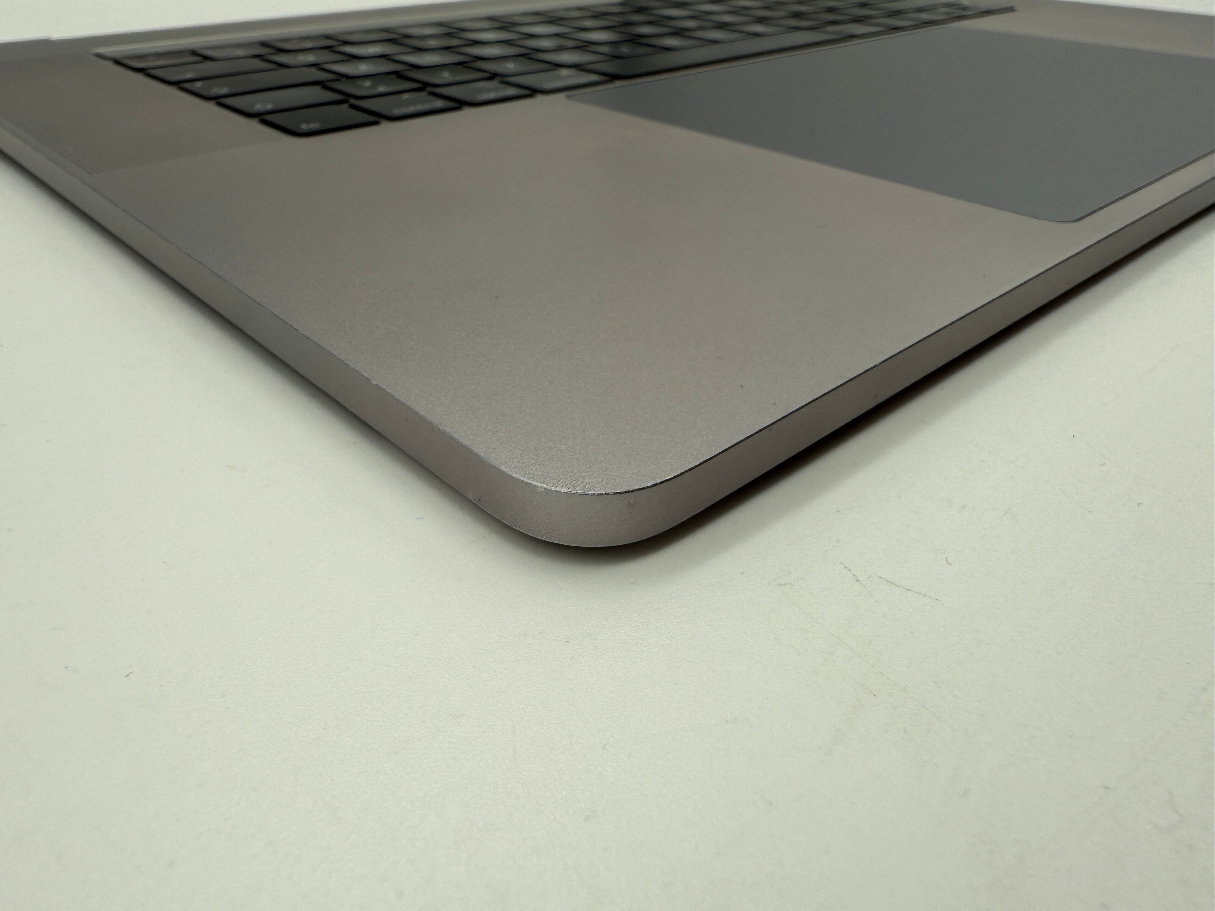 Macbook Pro 15" 2018 2019 A1990 QWERTZ Topcase Trackpad Tastatur Grau #T746