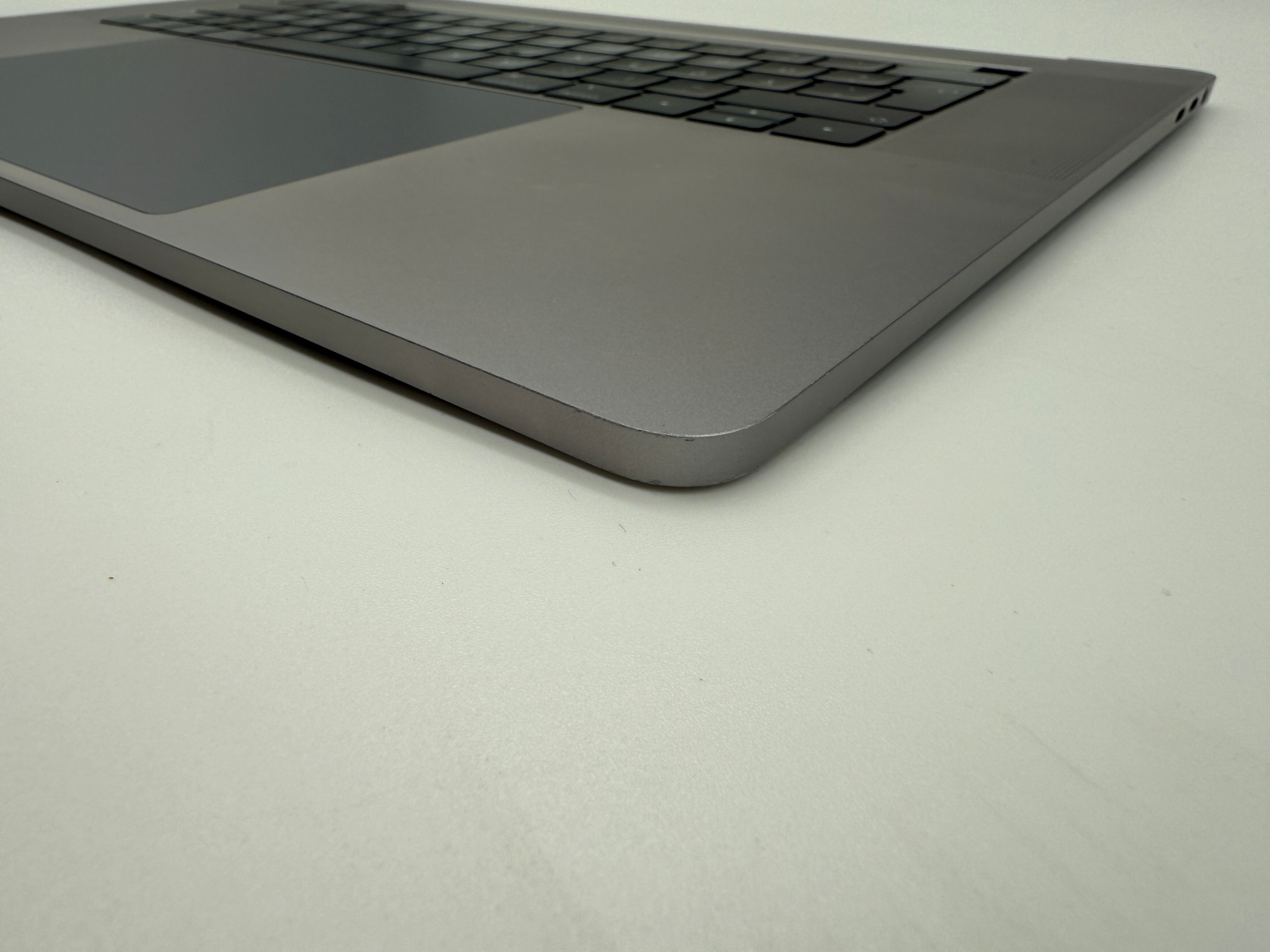 Macbook Pro 15" 2018 2019 A1990 QWERTZ Topcase Trackpad Tastatur Grau #T746