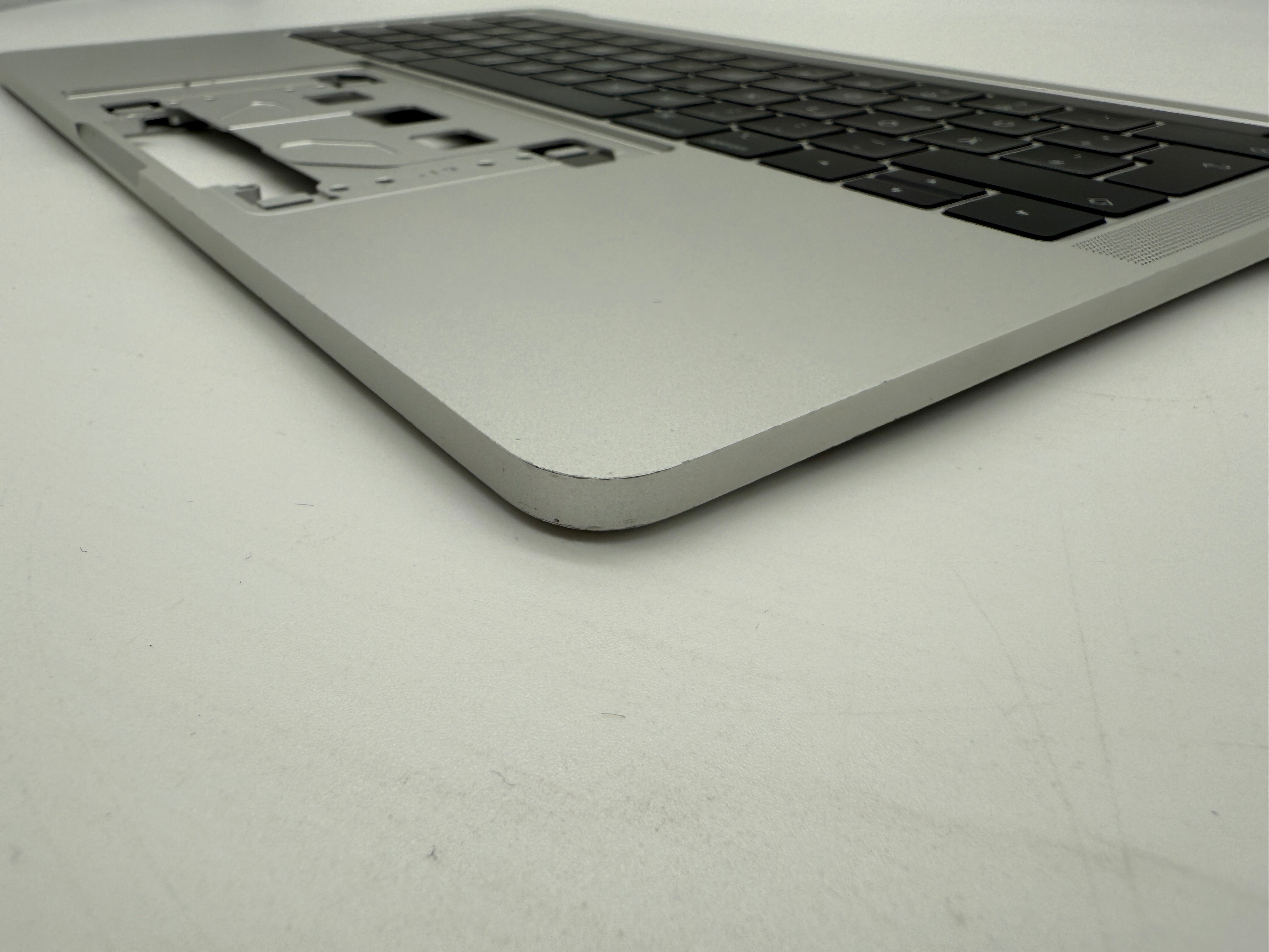 Macbook Pro 13" A1989 2018 2019 Topcase Tastatur QWERTZ Trackpad Silber #T752