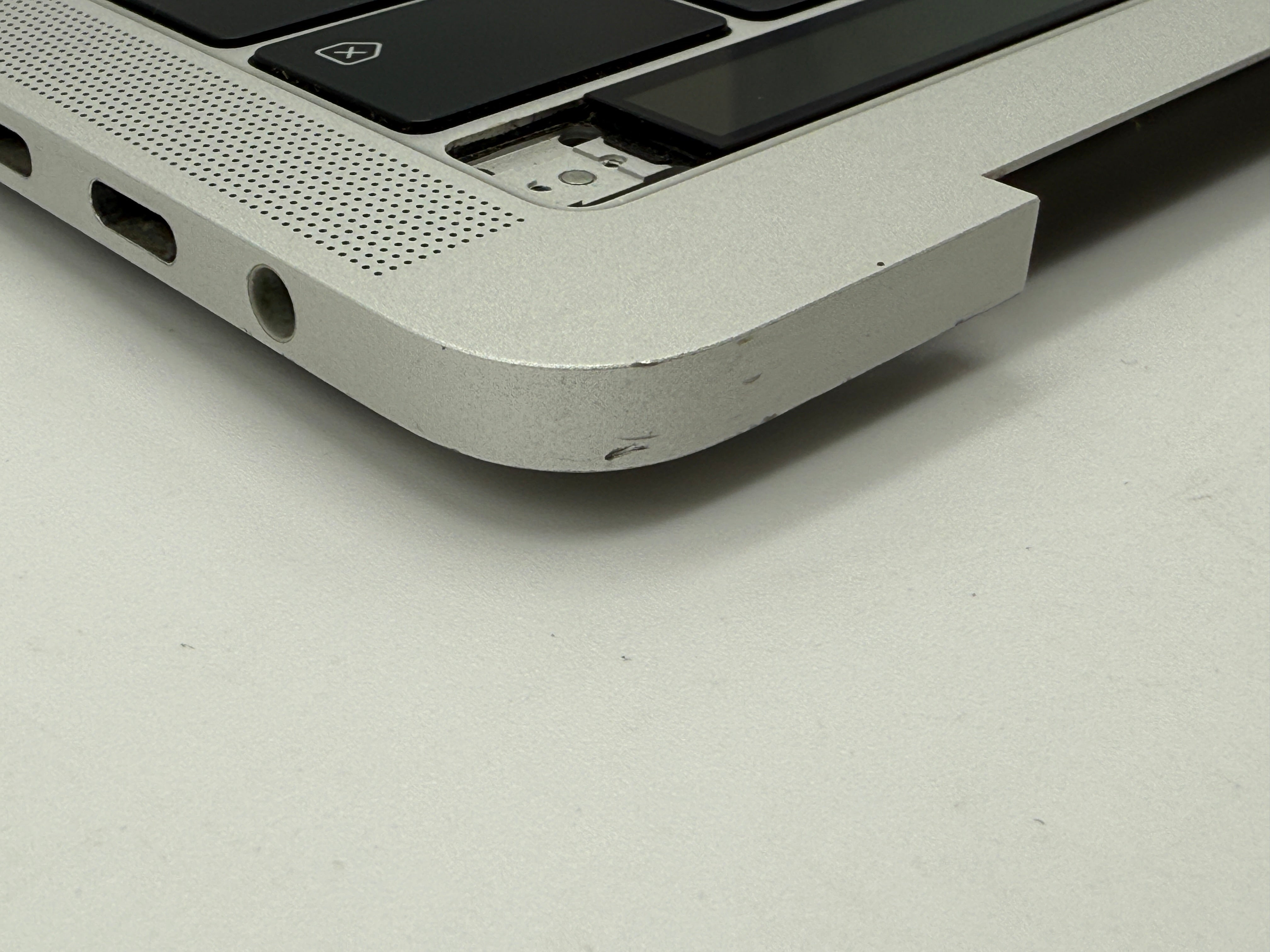 Macbook Pro 13" A1989 2018 2019 Topcase Tastatur QWERTZ Trackpad Silber #T752