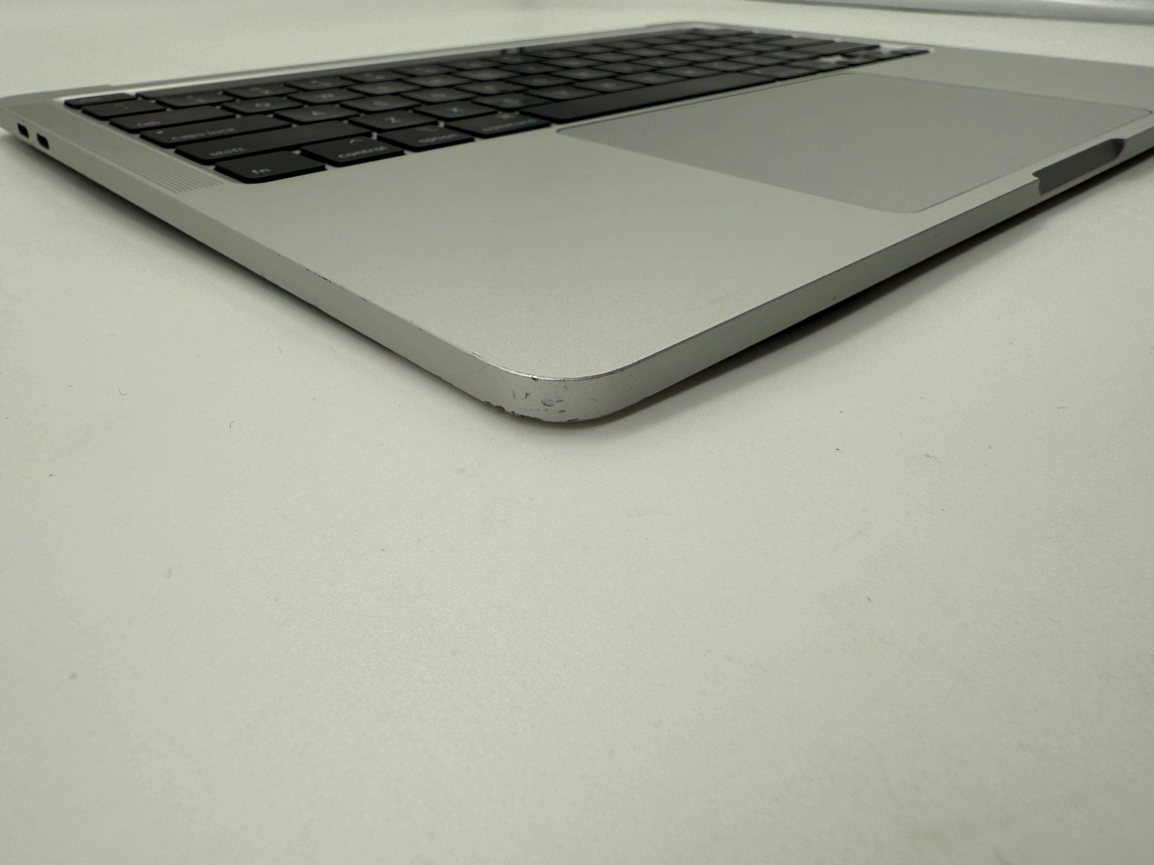 Macbook Pro 13" A2251 2020 Topcase QWERTY Akku Tastatur Silber #T755