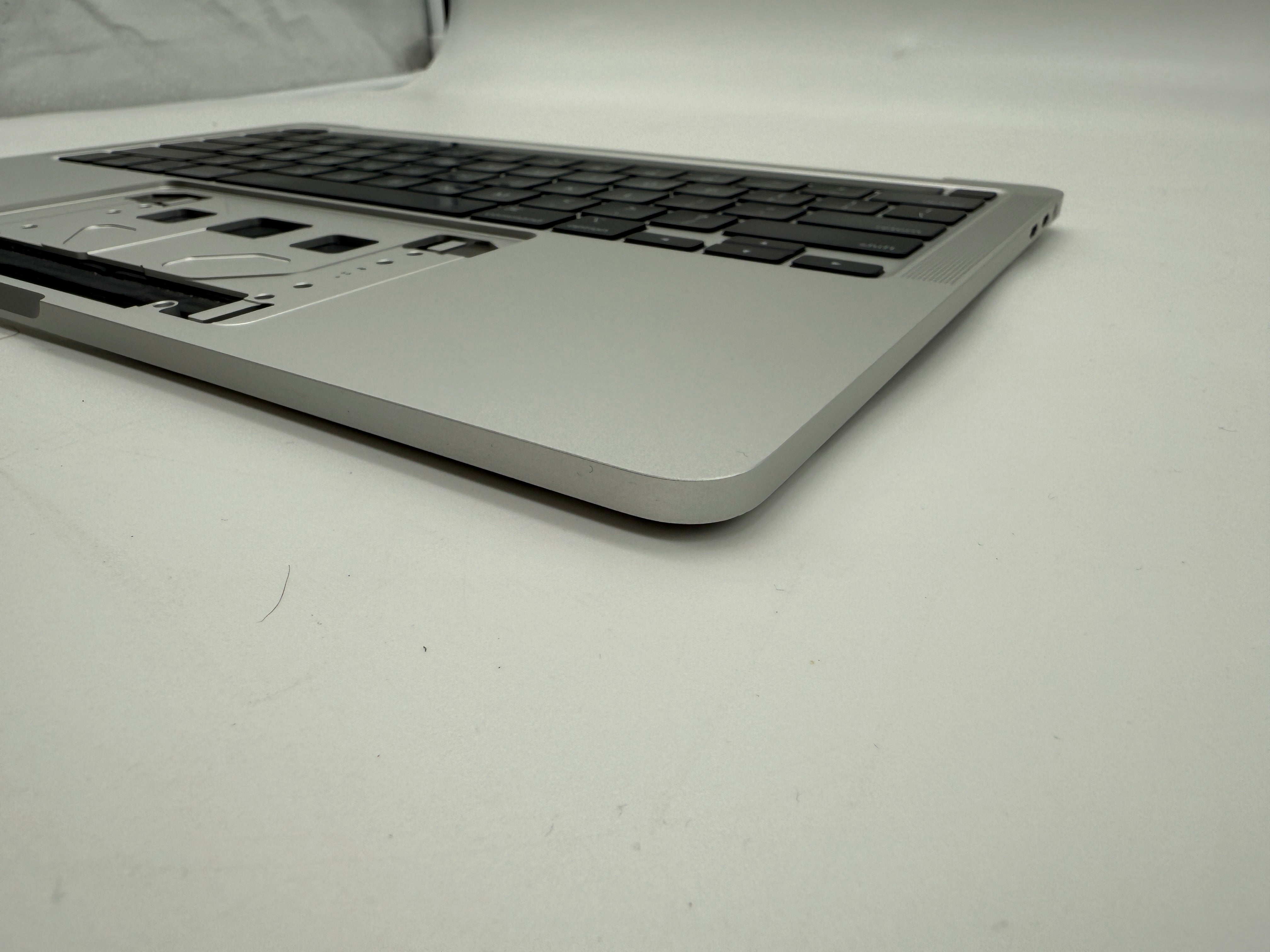 Macbook Pro 13" A2251 2020 Topcase QWERTY Akku Tastatur Silber #T756