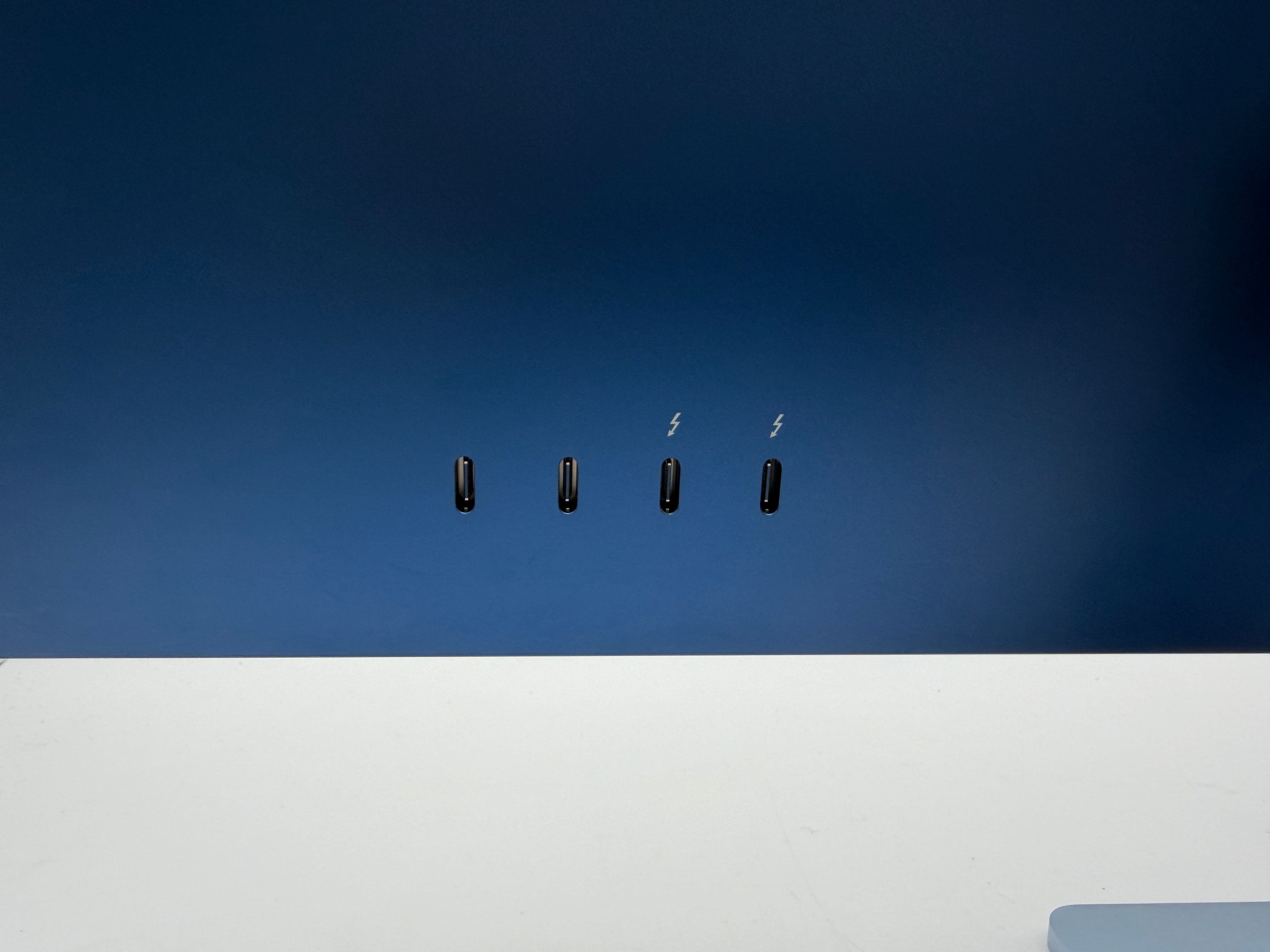 Apple iMac 24" 2021 A2438 Blau Gehäuse Standfuß Lautsprecher Lüfter #PSG2