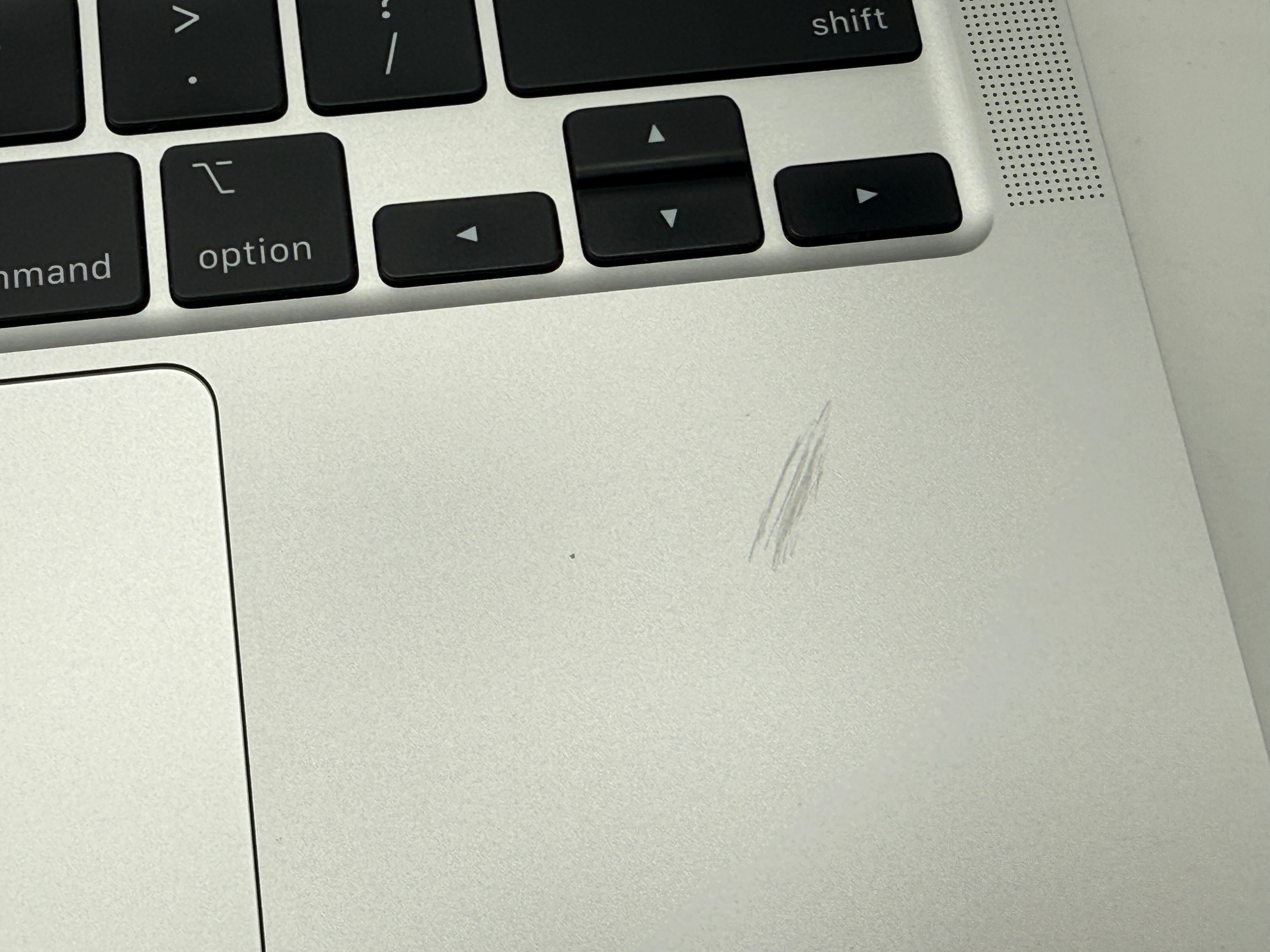 Macbook Pro 13" A2251 2020 Topcase QWERTY Akku Tastatur Silber #T757