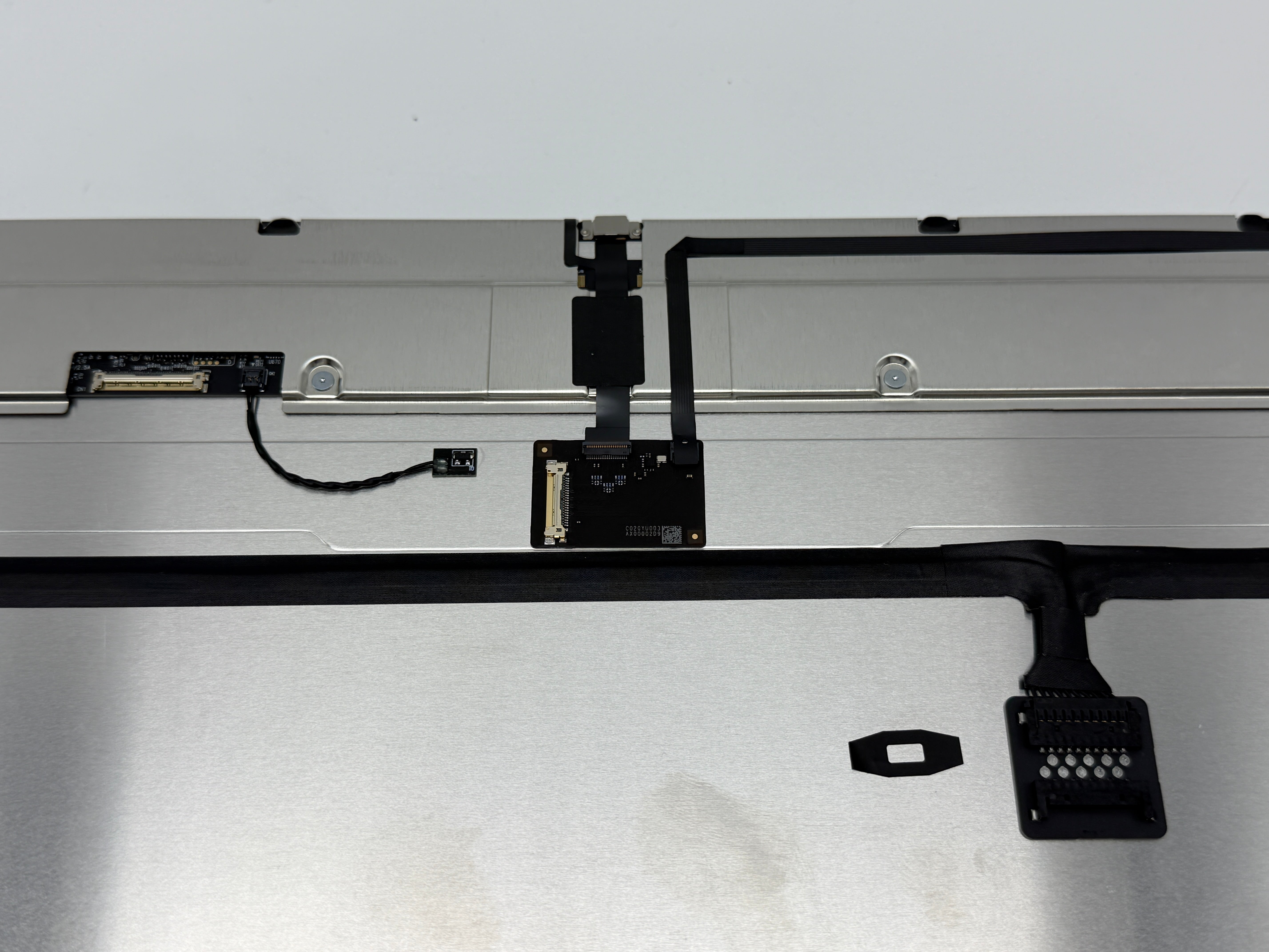 iMac 24" 4,5K M1 2021 A2438 A2439 Display Glas Silber Silver #D988