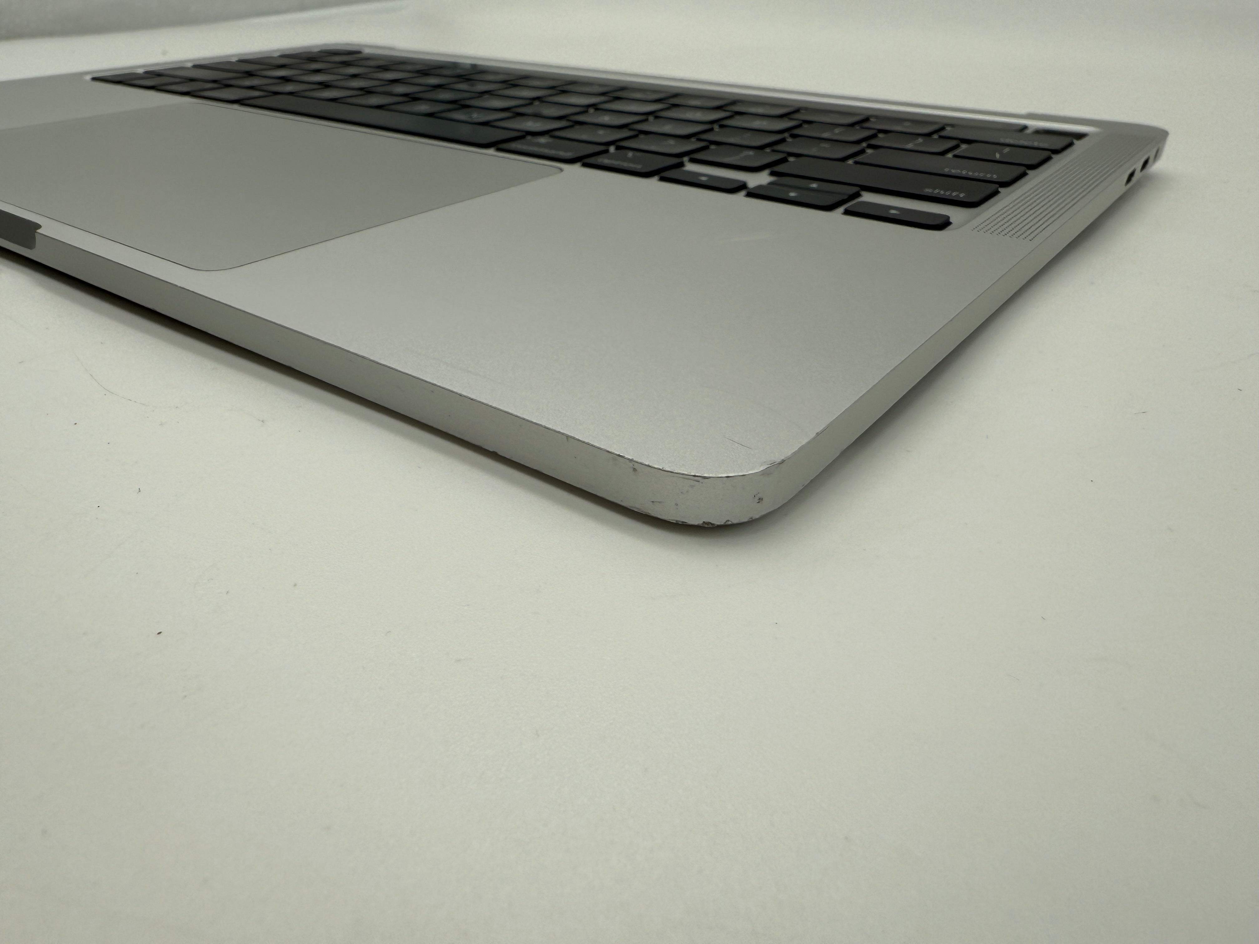 Macbook Pro 13" A2251 2020 Topcase QWERTY Akku Tastatur Silber #T757