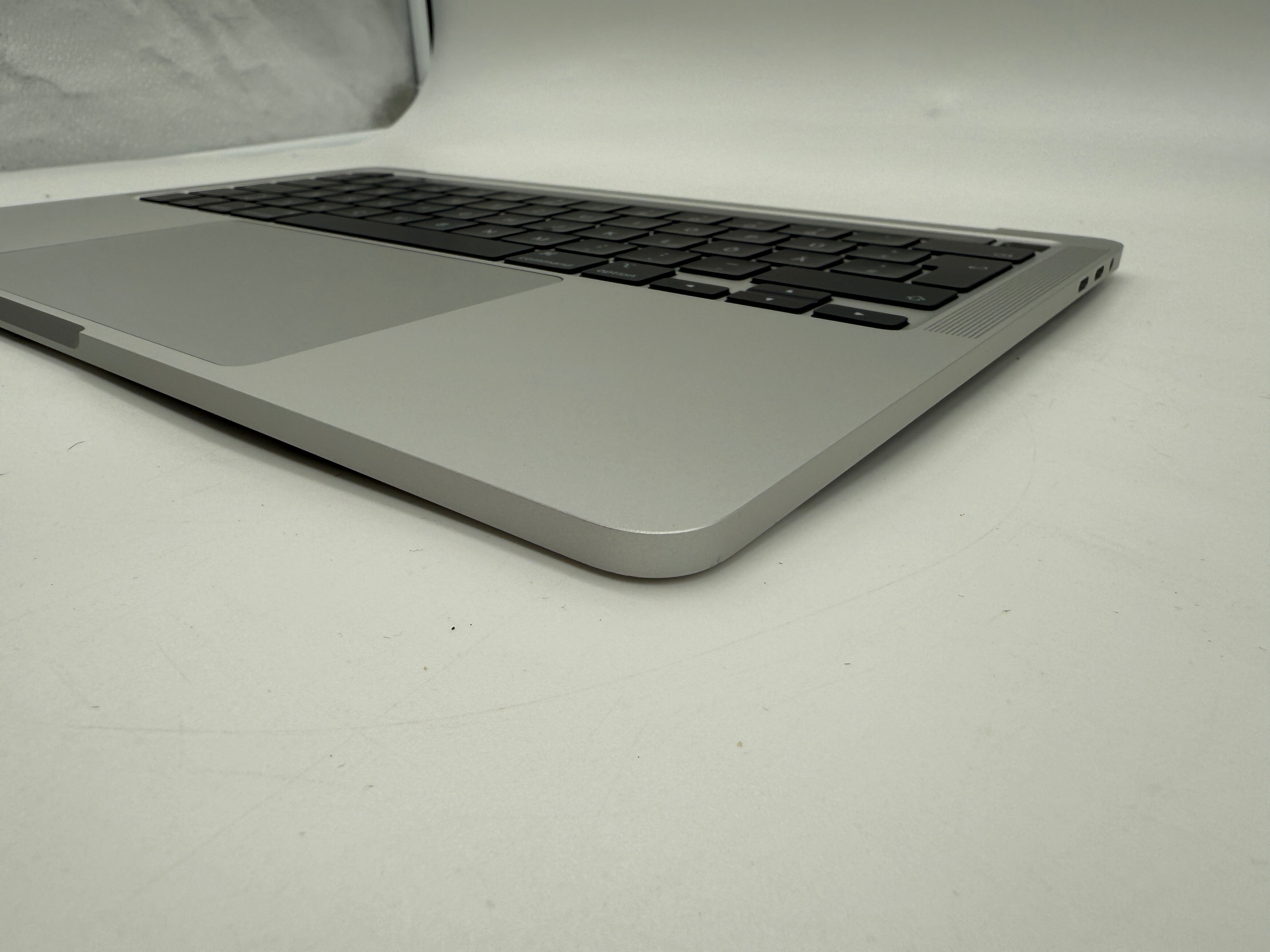 Macbook Pro 13" A2251 2020 Topcase QWERTZ Tastatur Silber #T759