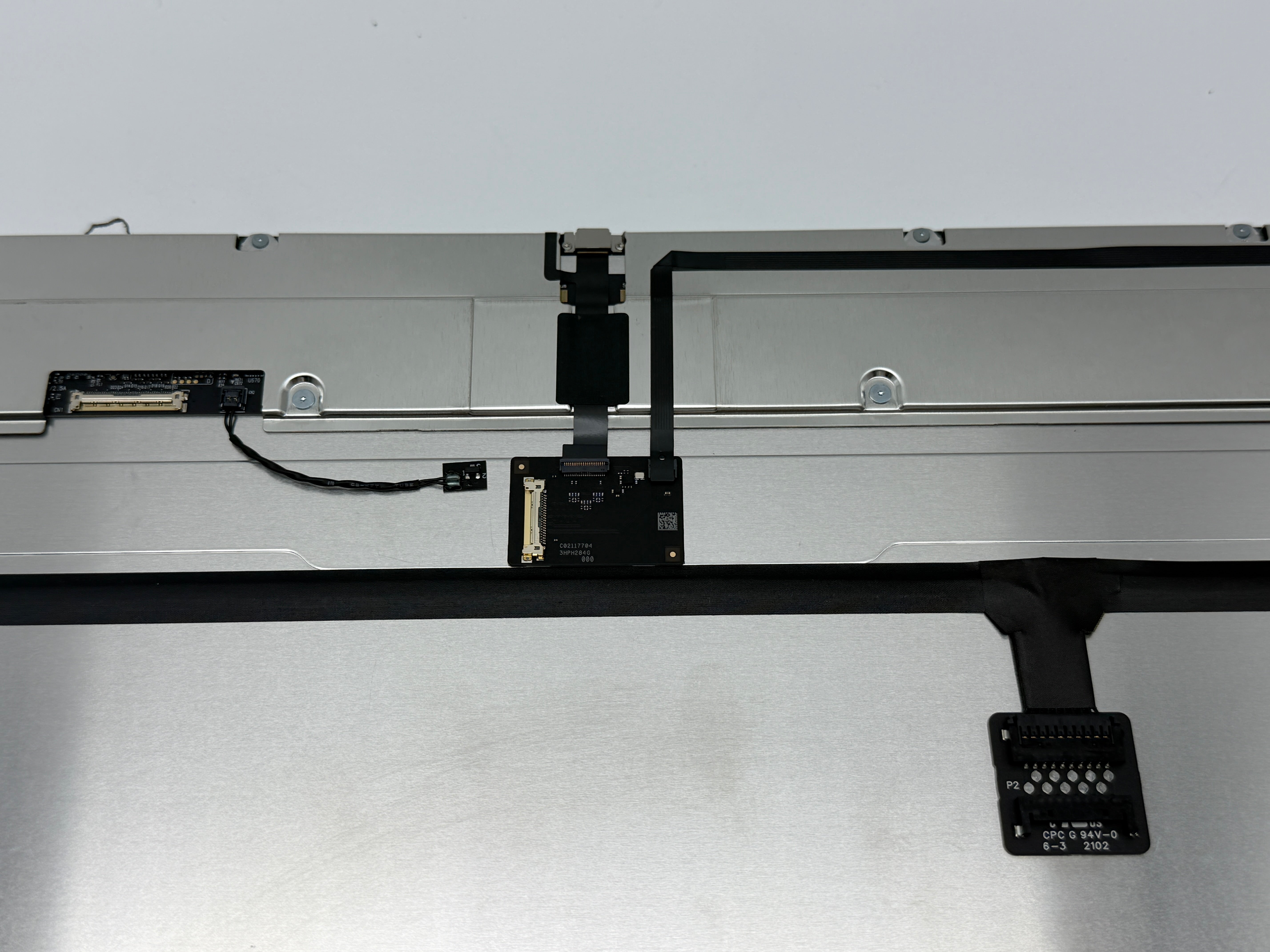 iMac 24" 4,5K M1 2021 A2438 A2439 Display Glas Silber Silver #D990