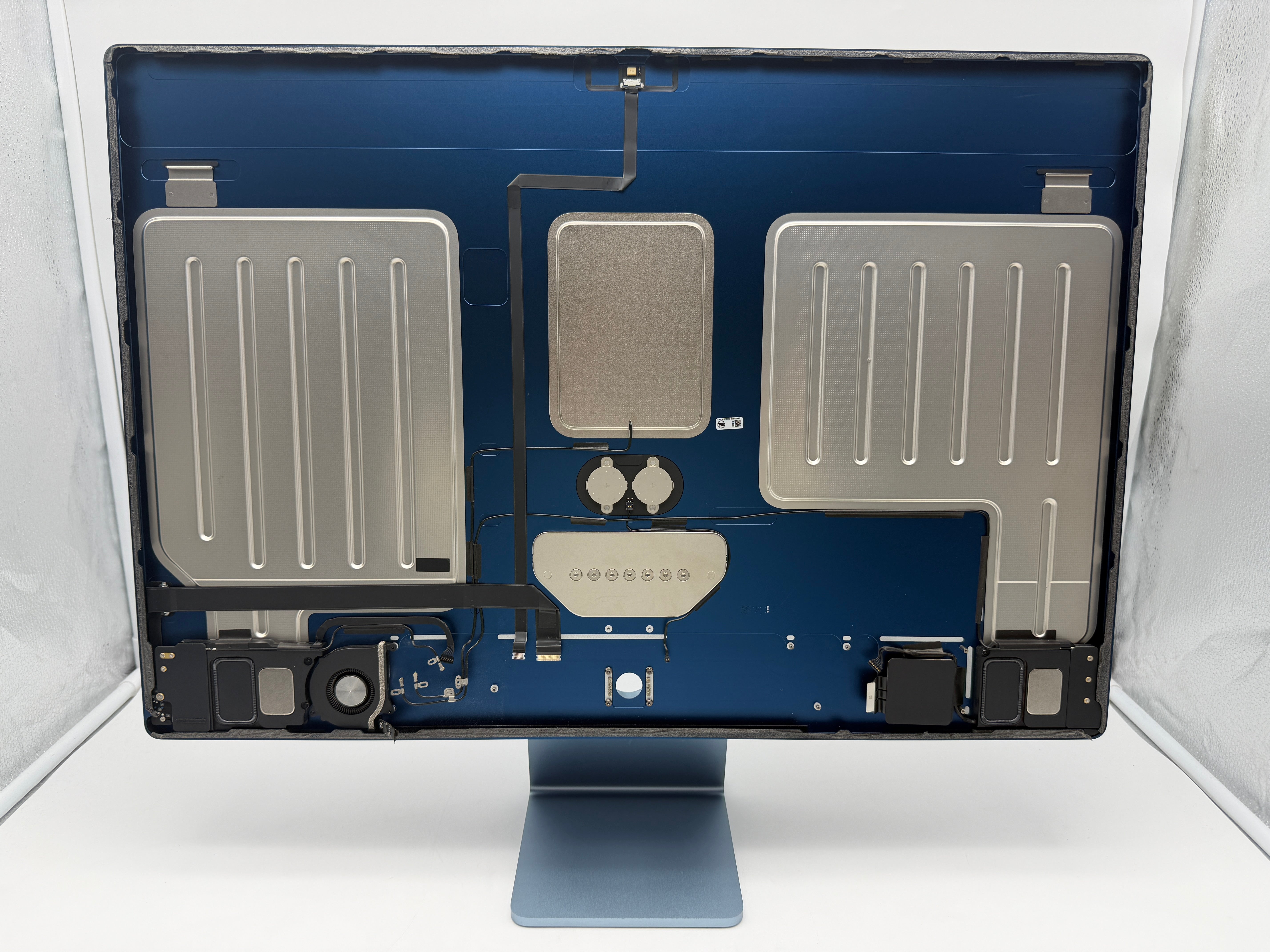 Apple iMac 24" 2021 A2439 Gehäuse Standfuß Lautsprecher Lüfter Blau #PSG4