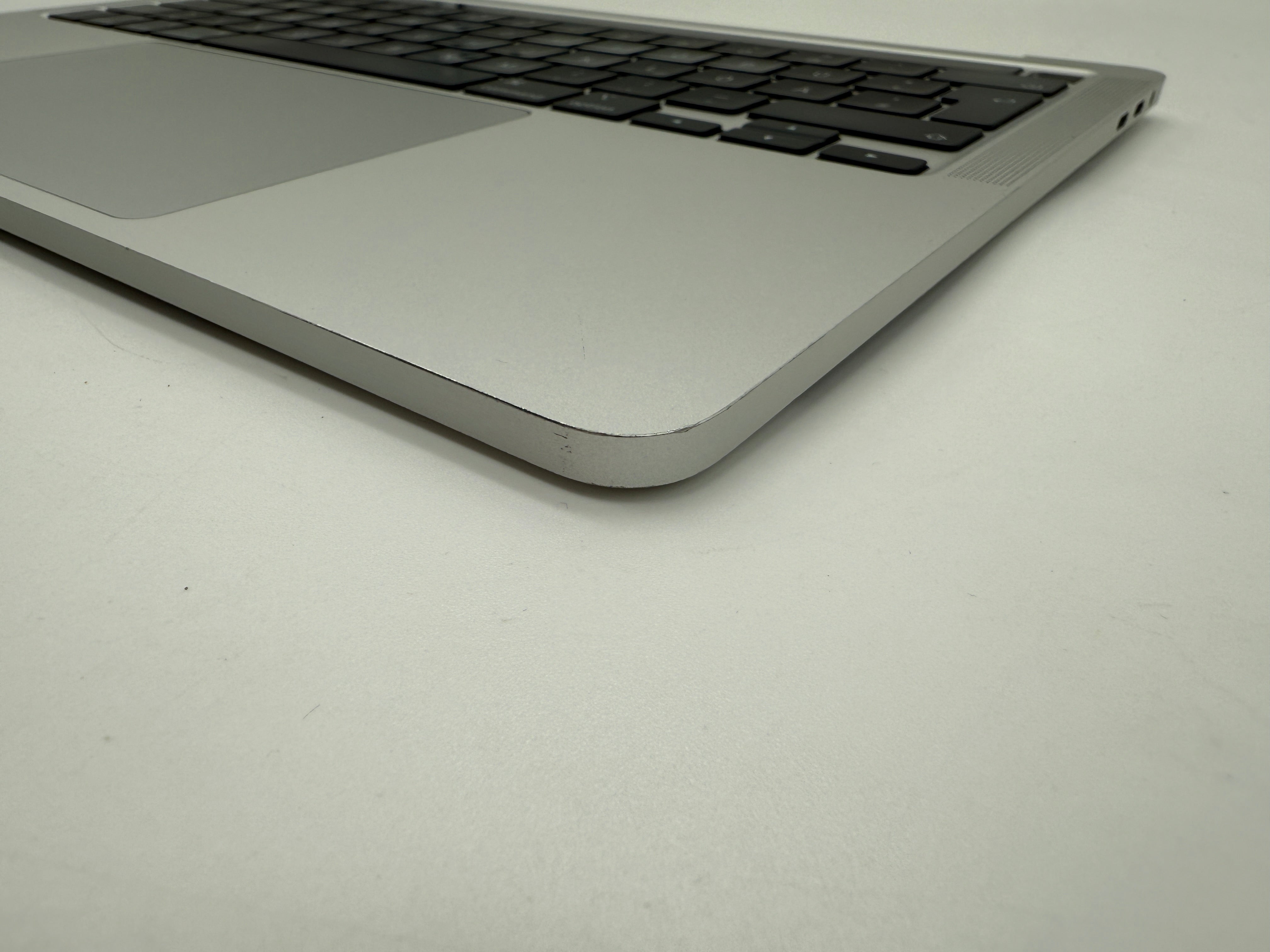 Macbook Pro 13" A2251 2020 Topcase QWERTZ Akku Tastatur Silber #T762