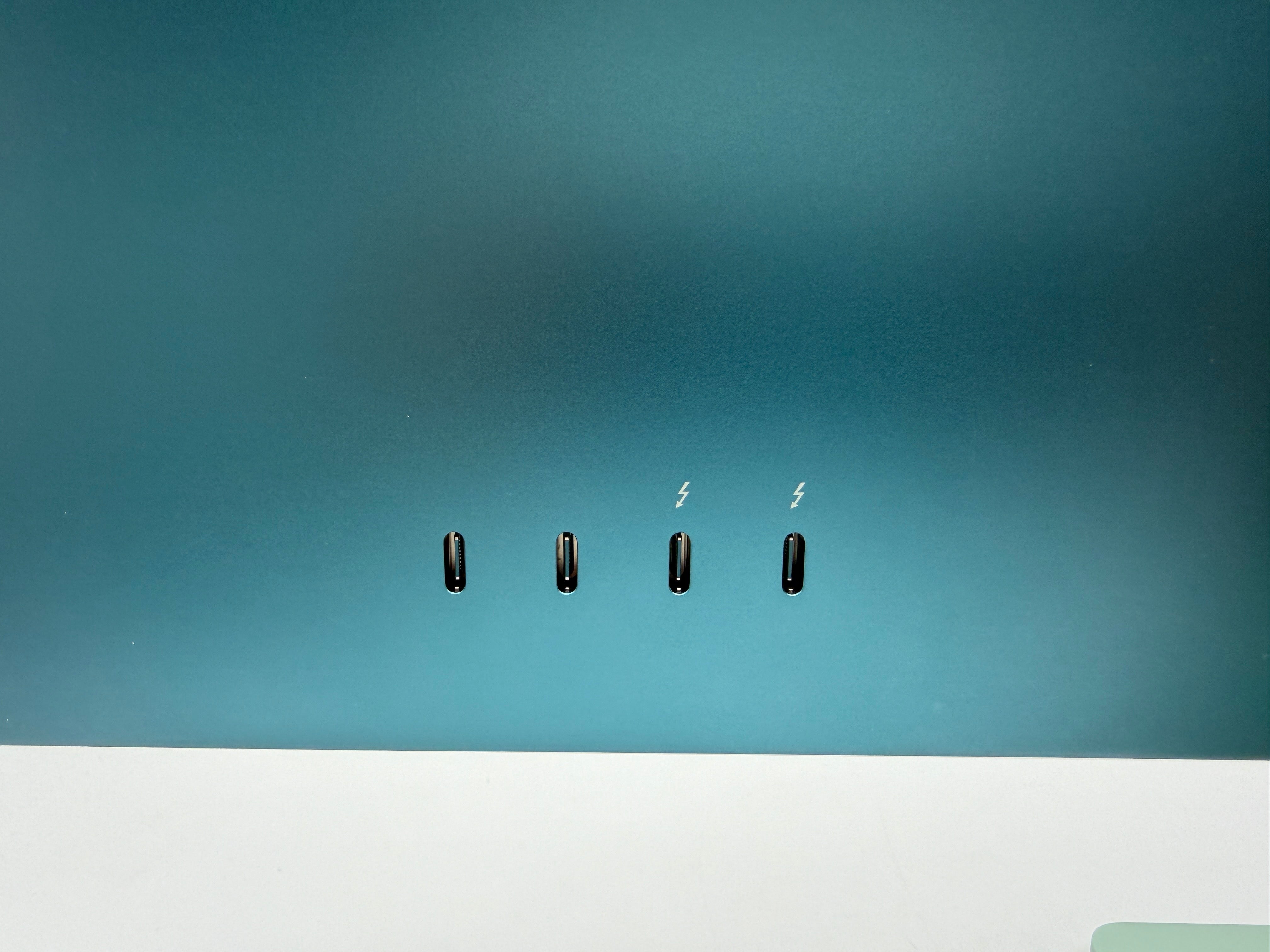 Apple iMac 24" 2021 A2438 Gehäuse Standfuß Lautsprecher Lüfter Grün #PSG9