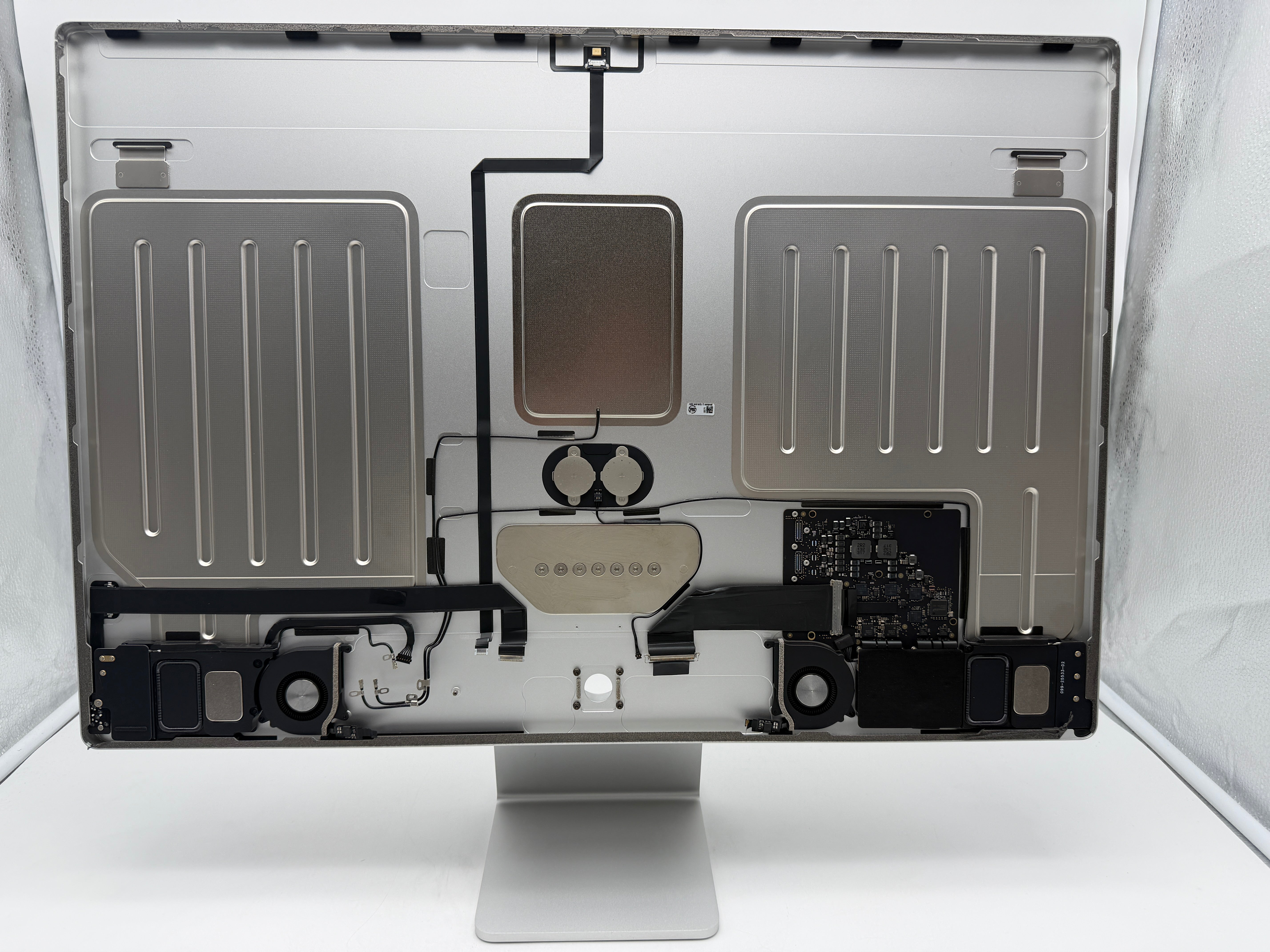 Apple iMac 24" 2021 A2438 Gehäuse Standfuß Lautsprecher Lüfter Silber #PSG10