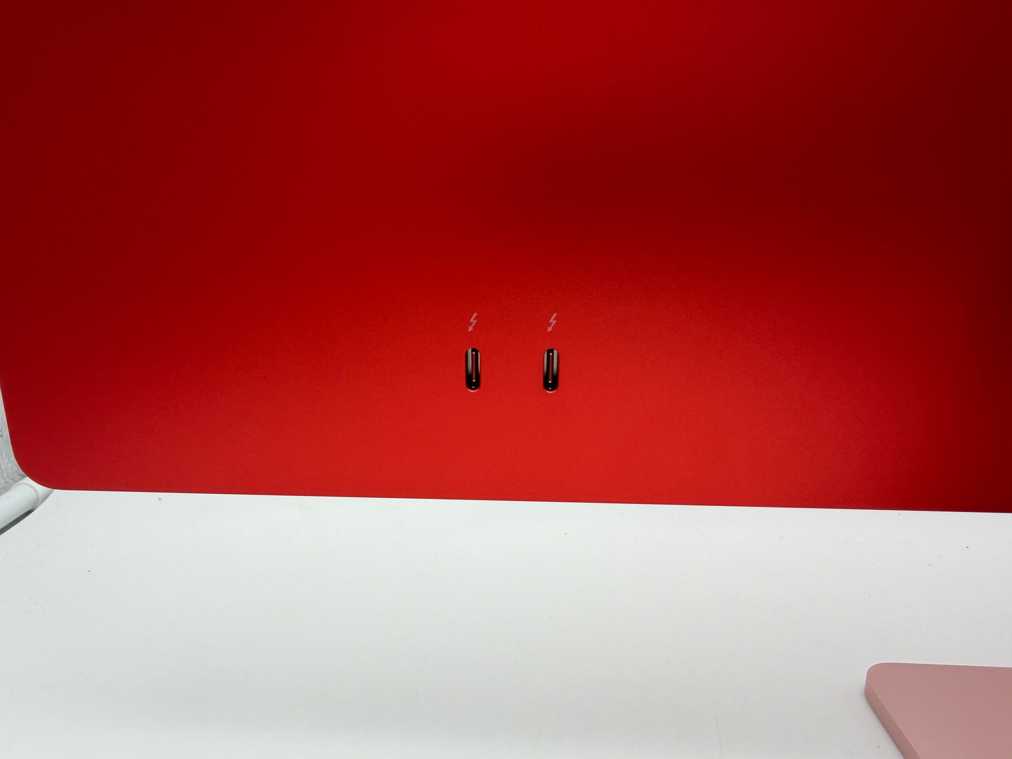 Apple iMac 24" 2021 A2439 Gehäuse Standfuß Lautsprecher Lüfter Rot #PSG12