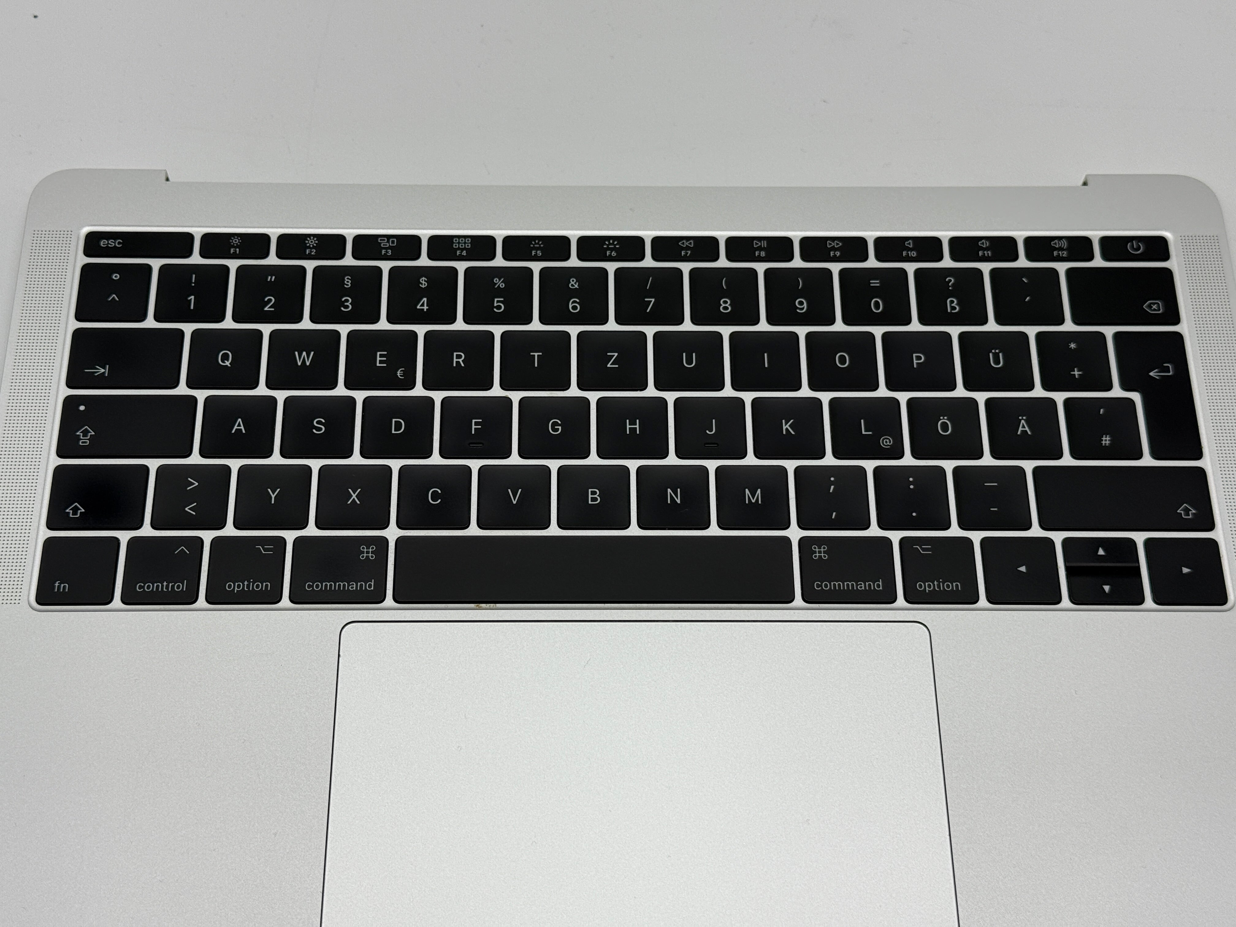 Macbook Pro 13" 2016 2017 A1708 Topcase Trackpad Gehäuse Akku Silber #T781