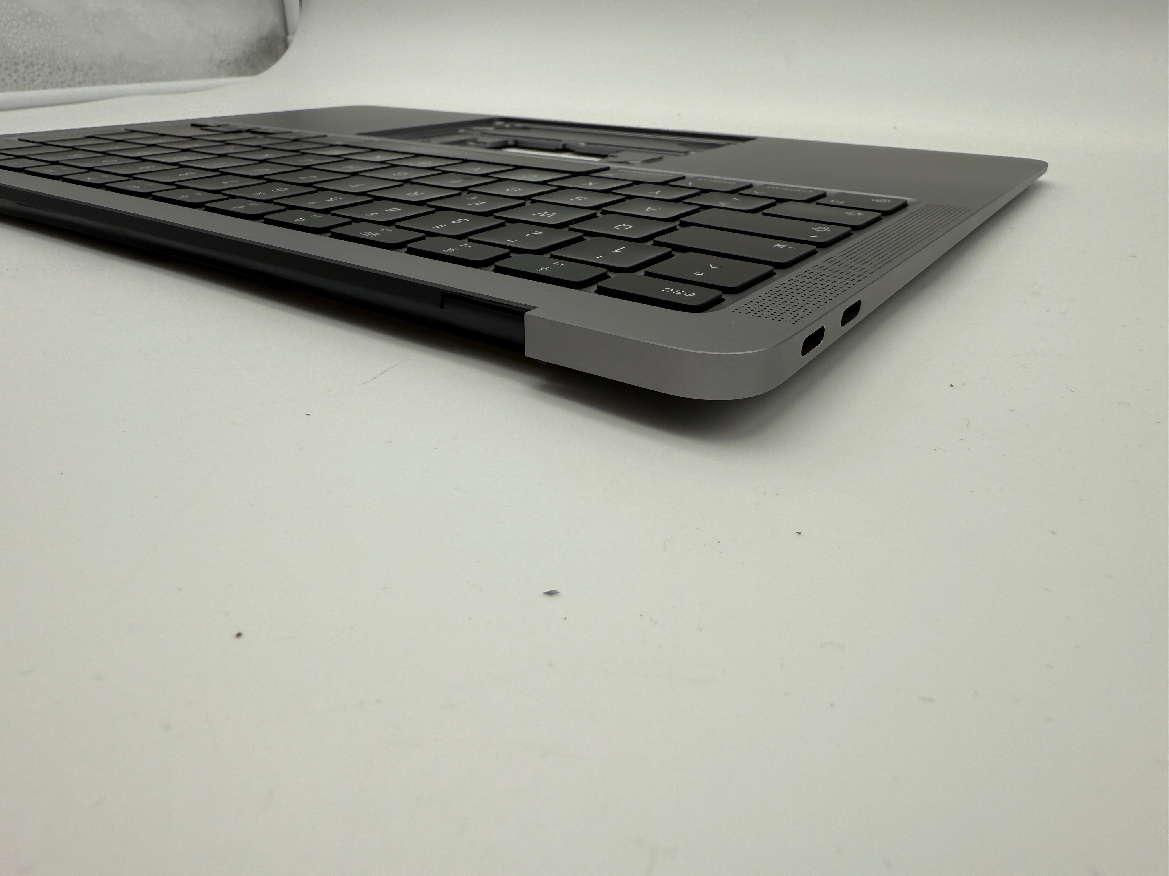 MacBook Air 13" 2020 A2337 Topcase QWERTZ Akku Tastatur Grau #T782