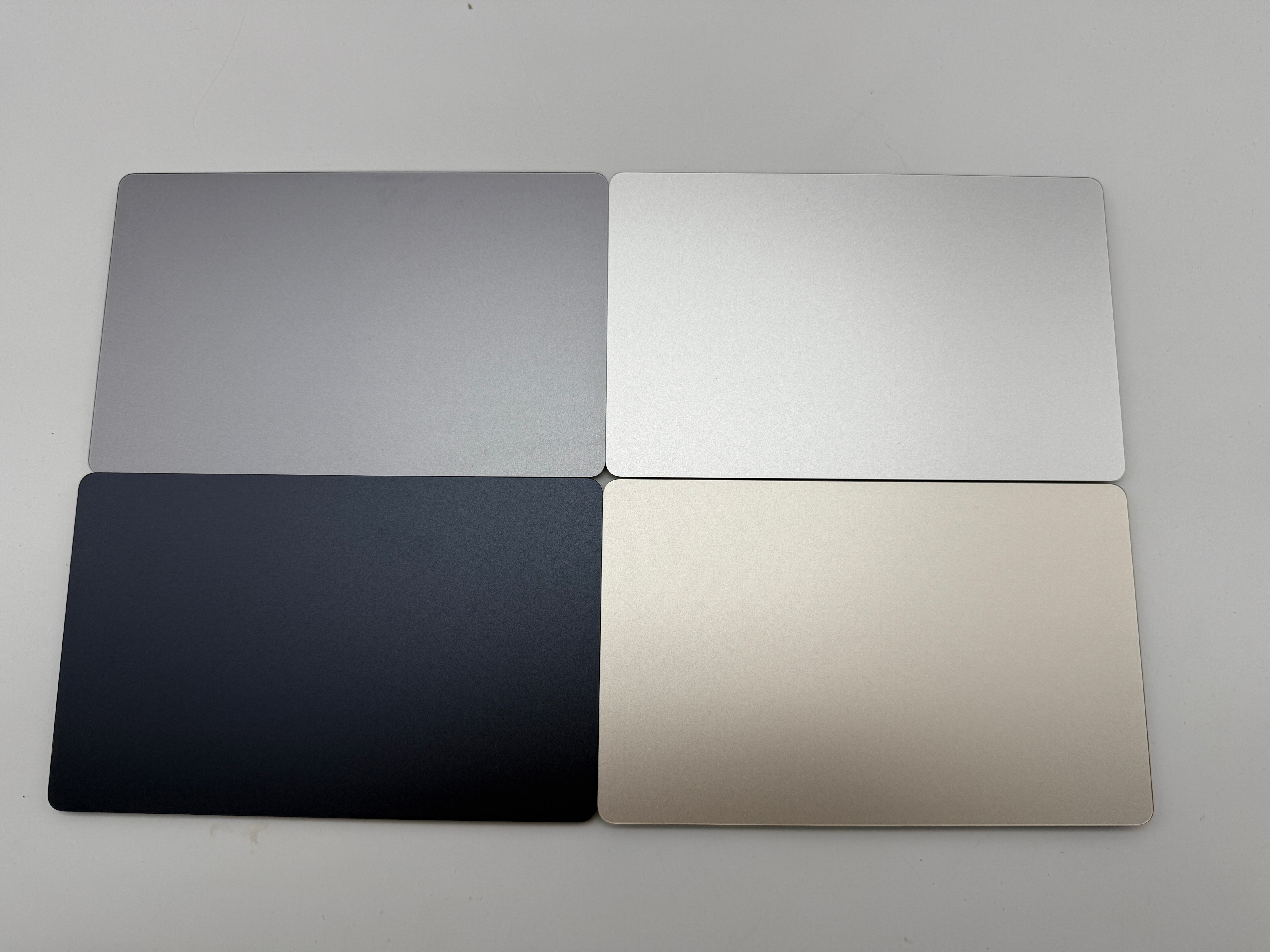 MacBook Air 15" 2024 A3114 Trackpad Touchpad Midnight Starlight Space Silber