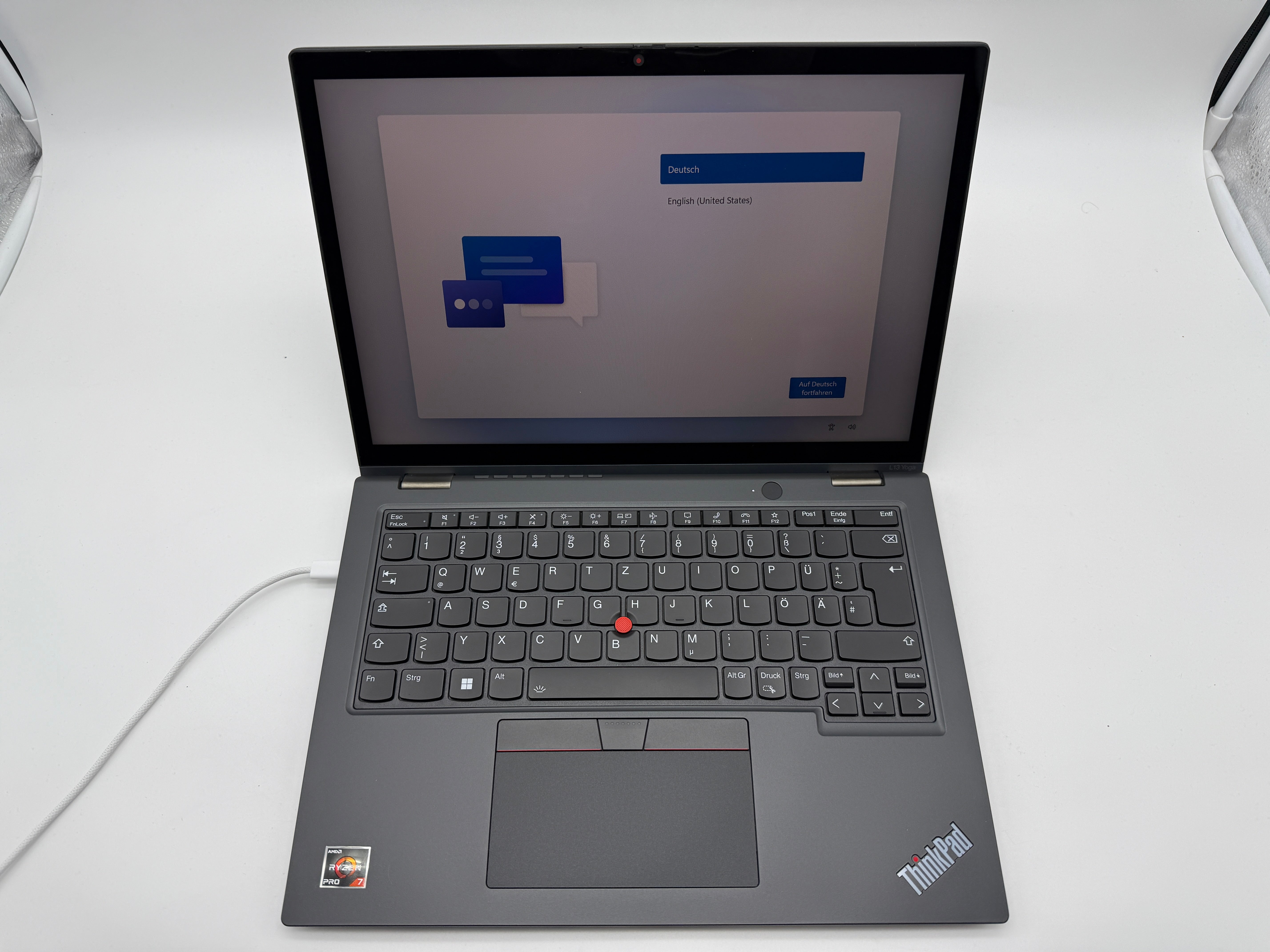 Lenovo Yoga L13 G4 Notebook AMD Ryzen 7 Pro 7730U 2GHz 16GB 512GB