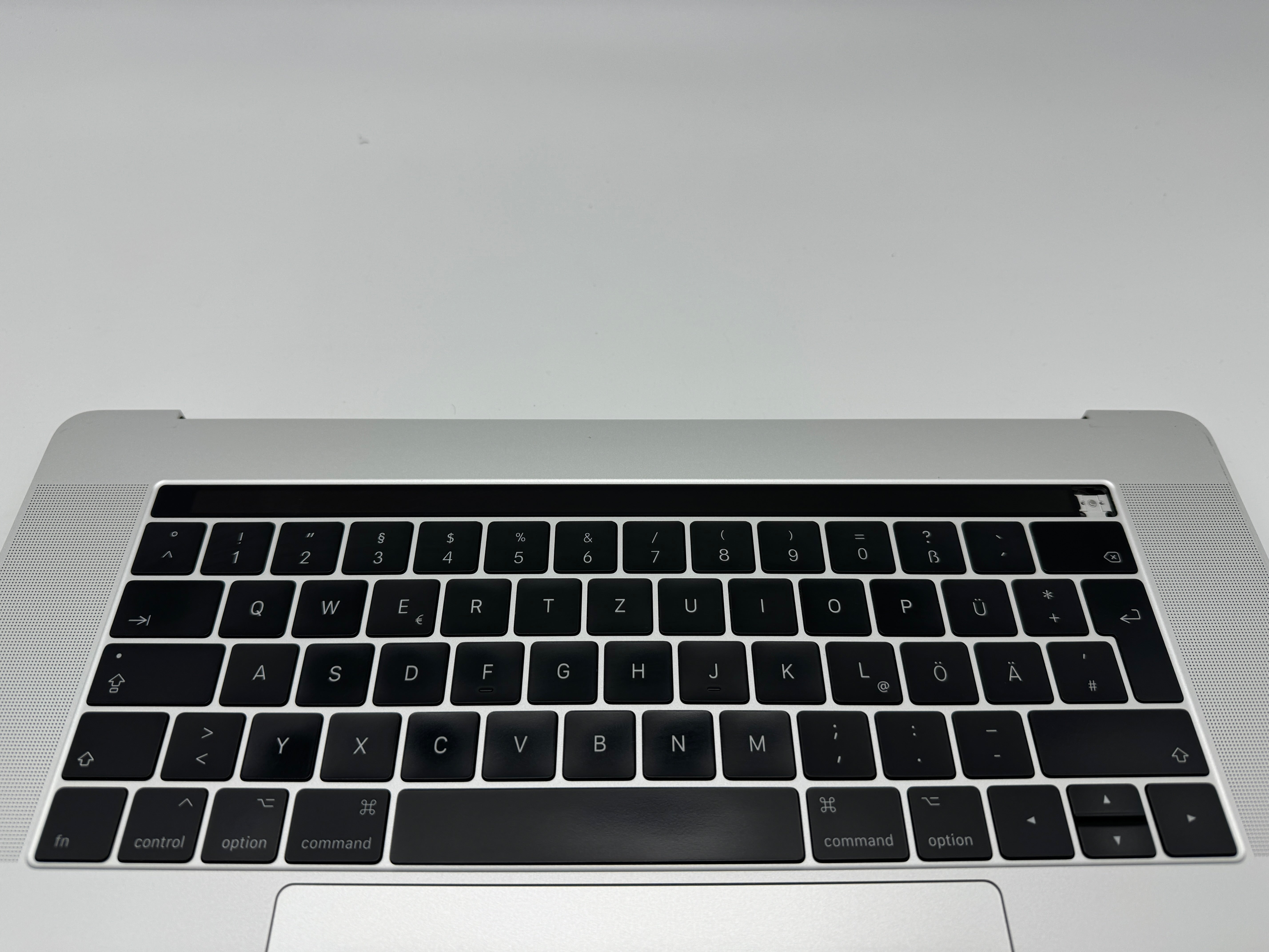 Macbook Pro 15" 2016 2017 A1707 Topcase Trackpad Tastatur Silber #T637