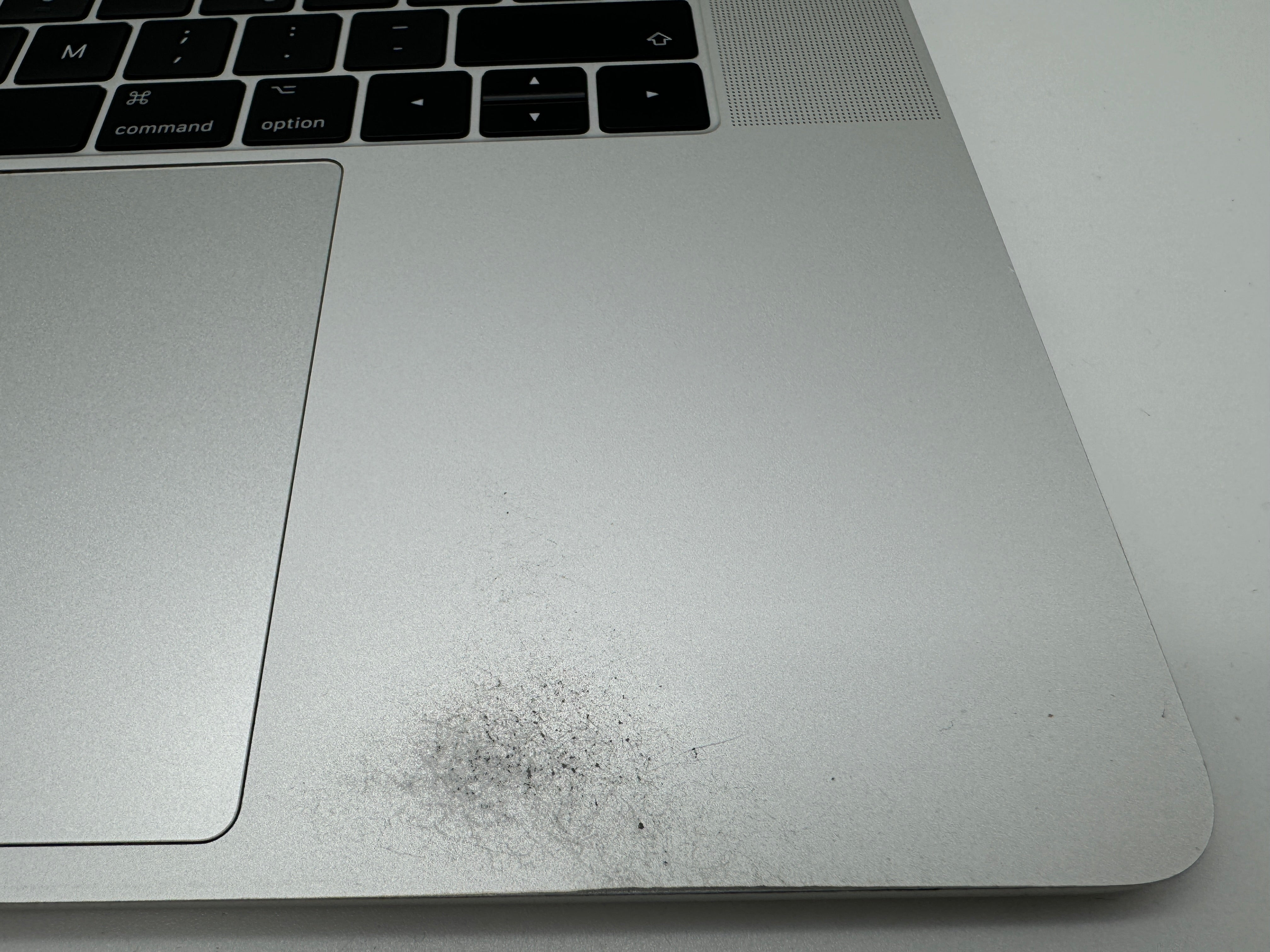 Macbook Pro 15" 2016 2017 A1707 Topcase Trackpad Tastatur Silber #T637