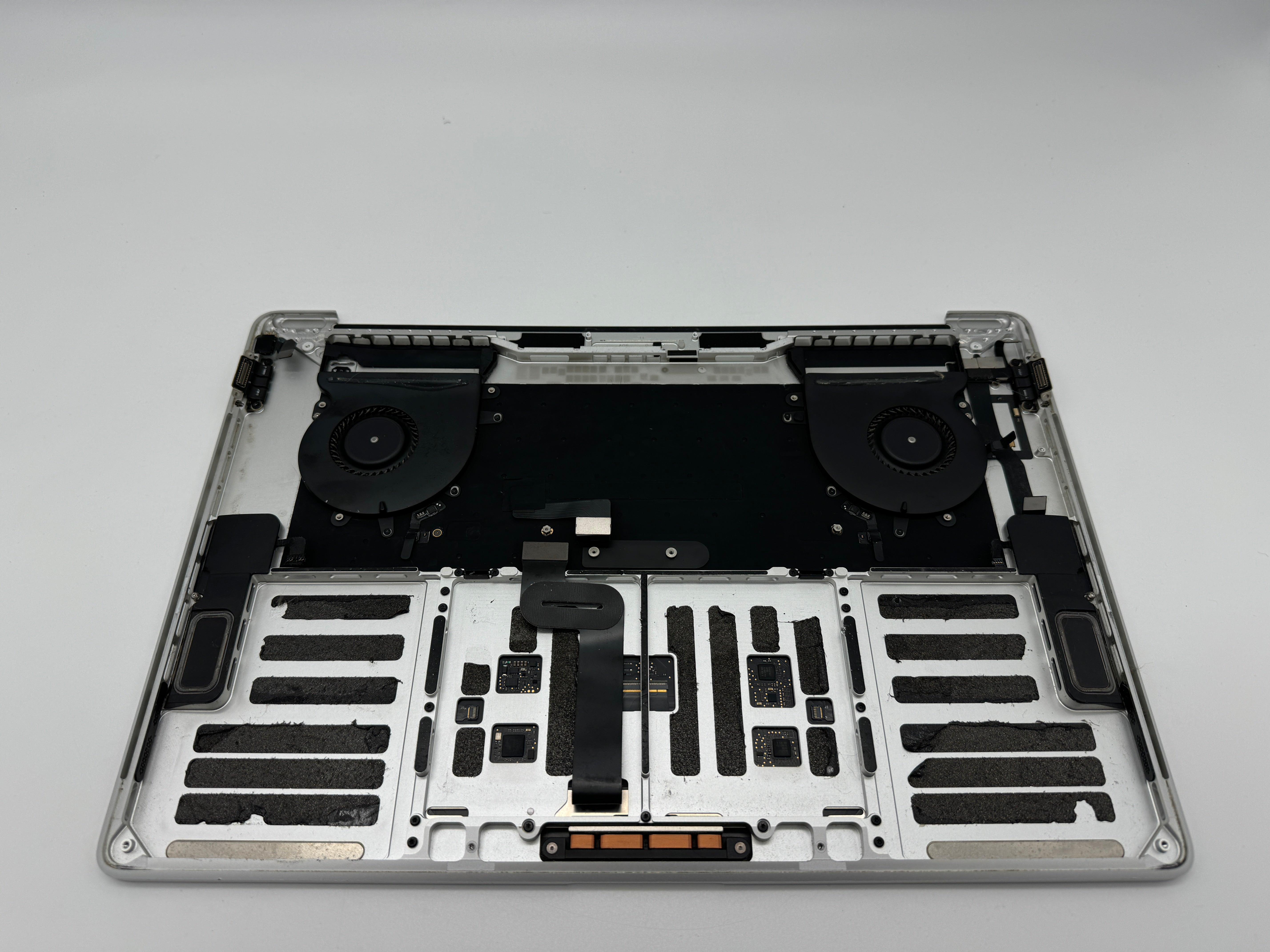 Macbook Pro 15" 2016 2017 A1707 Topcase Trackpad Tastatur Silber #T637