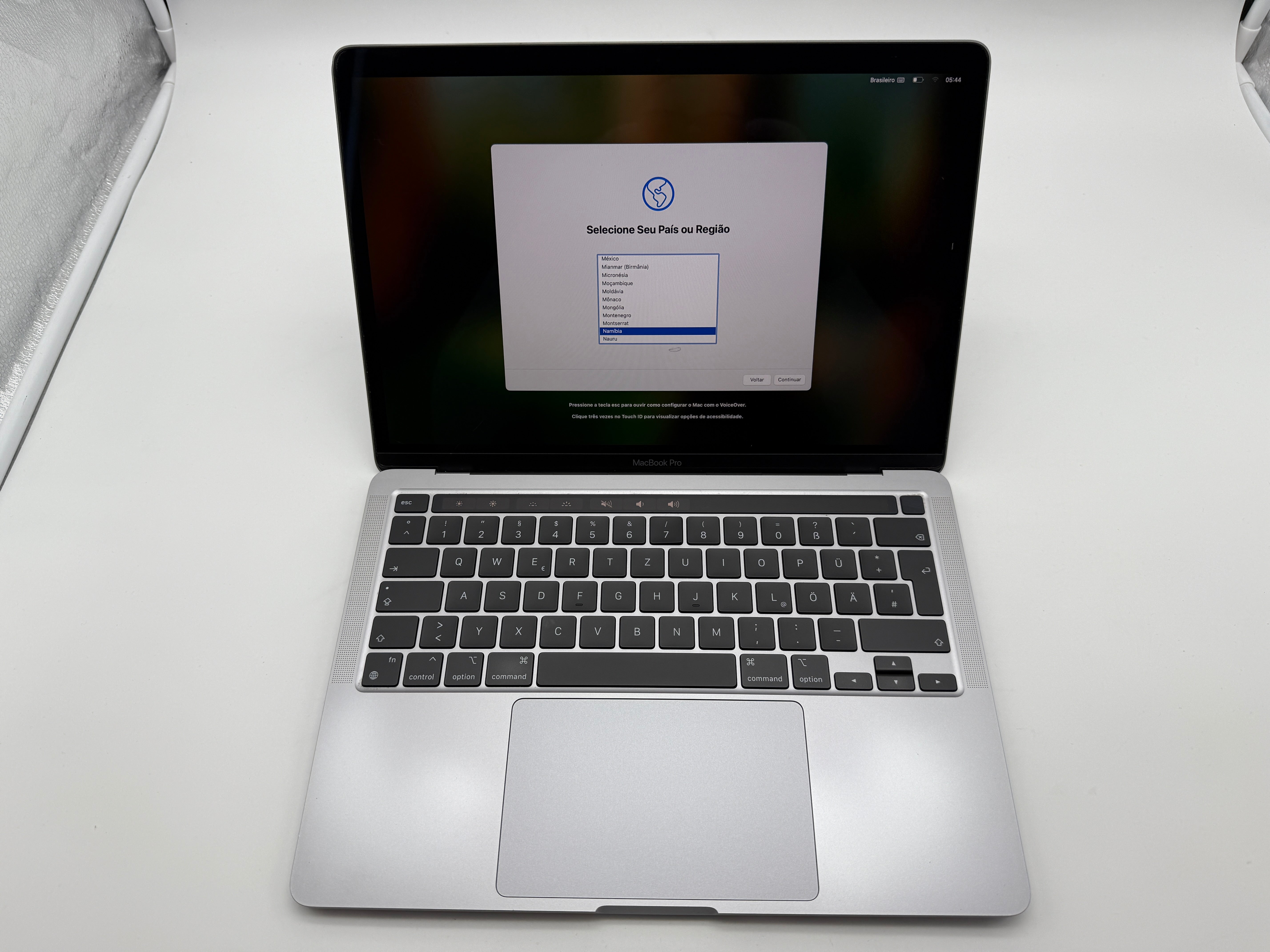 Macbook Pro 13" A2338 M1 16GB 512GB 2020 Spacegrau Grau MwSt. #PS201