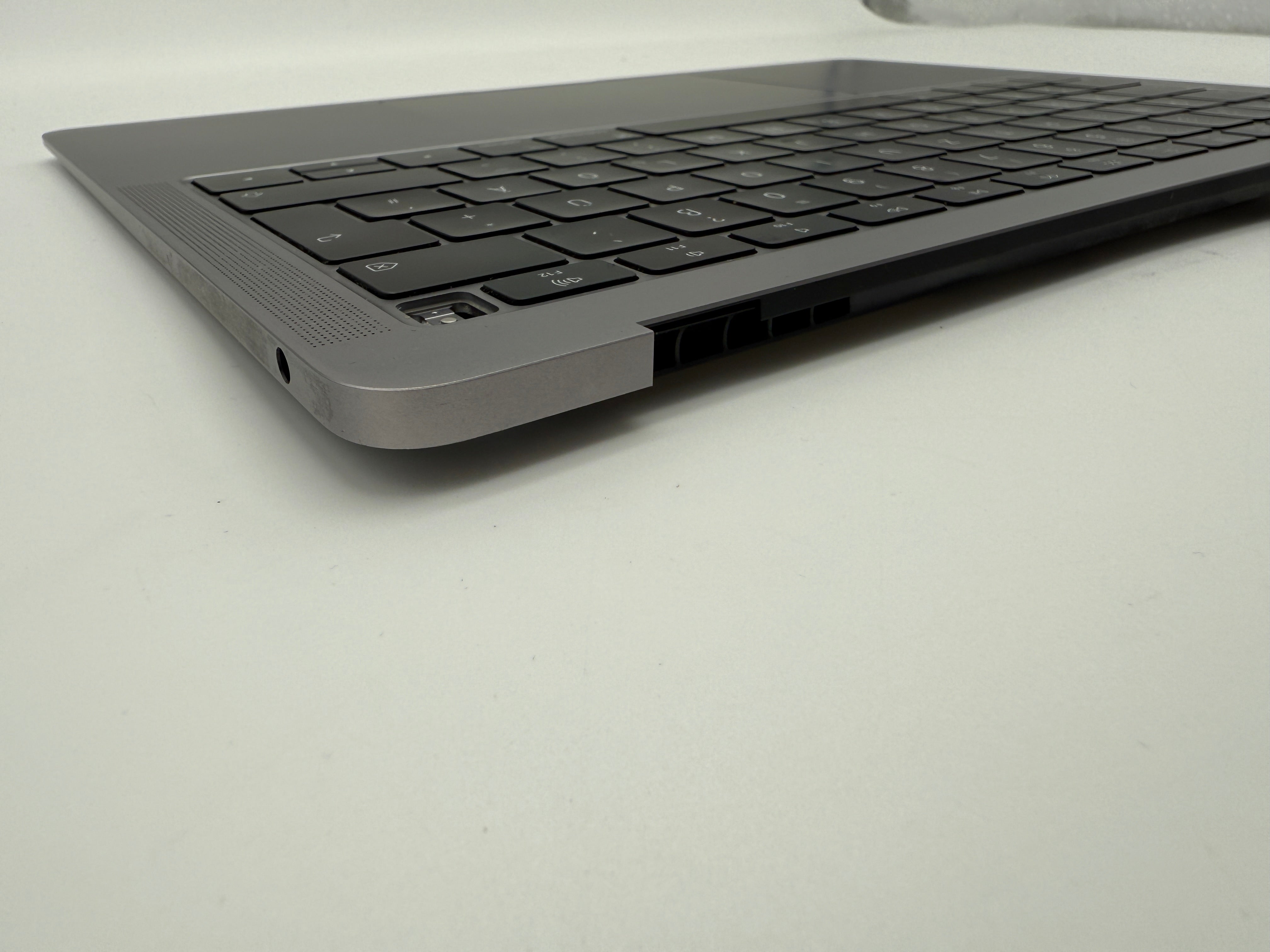 Macbook Air 13" 2018 2019 A1932 Topcase QWERTZ Trackpad Tastatur Grau #T822