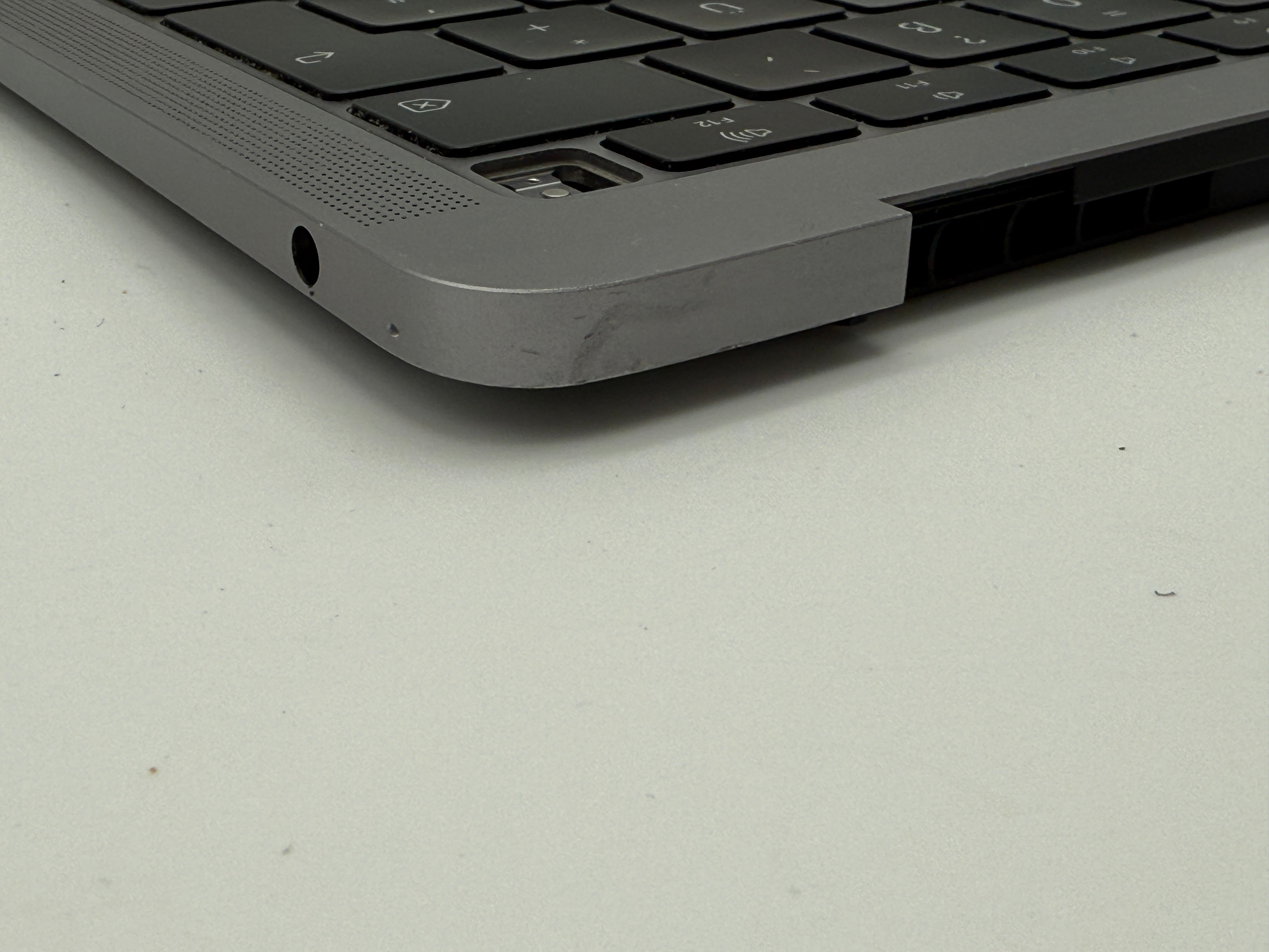 Macbook Air 13" 2018 2019 A1932 Topcase QWERTZ Trackpad Tastatur Grau #T826