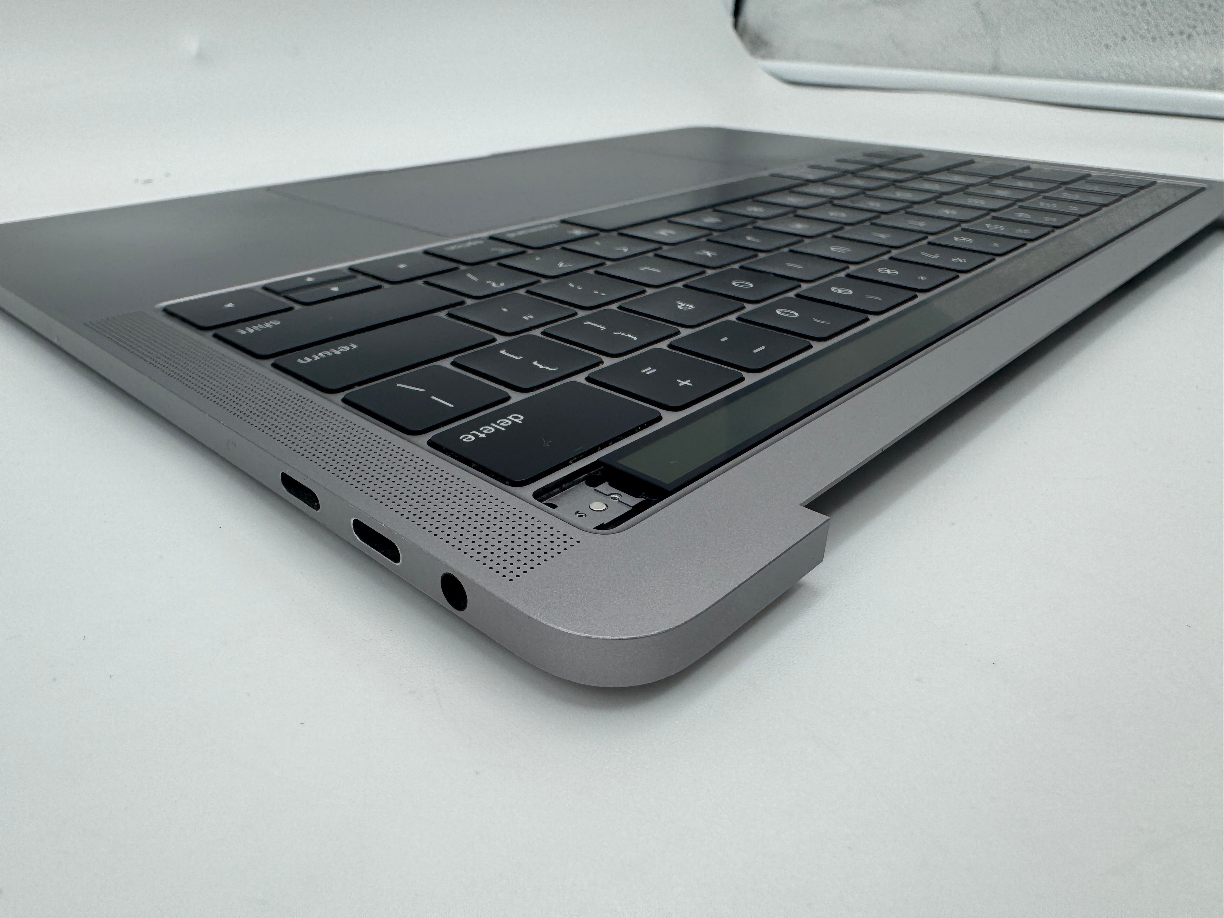 Macbook Pro 13" A1989 2018 2019 Topcase Tastatur QWERTY Trackpad Spacegrau #T647