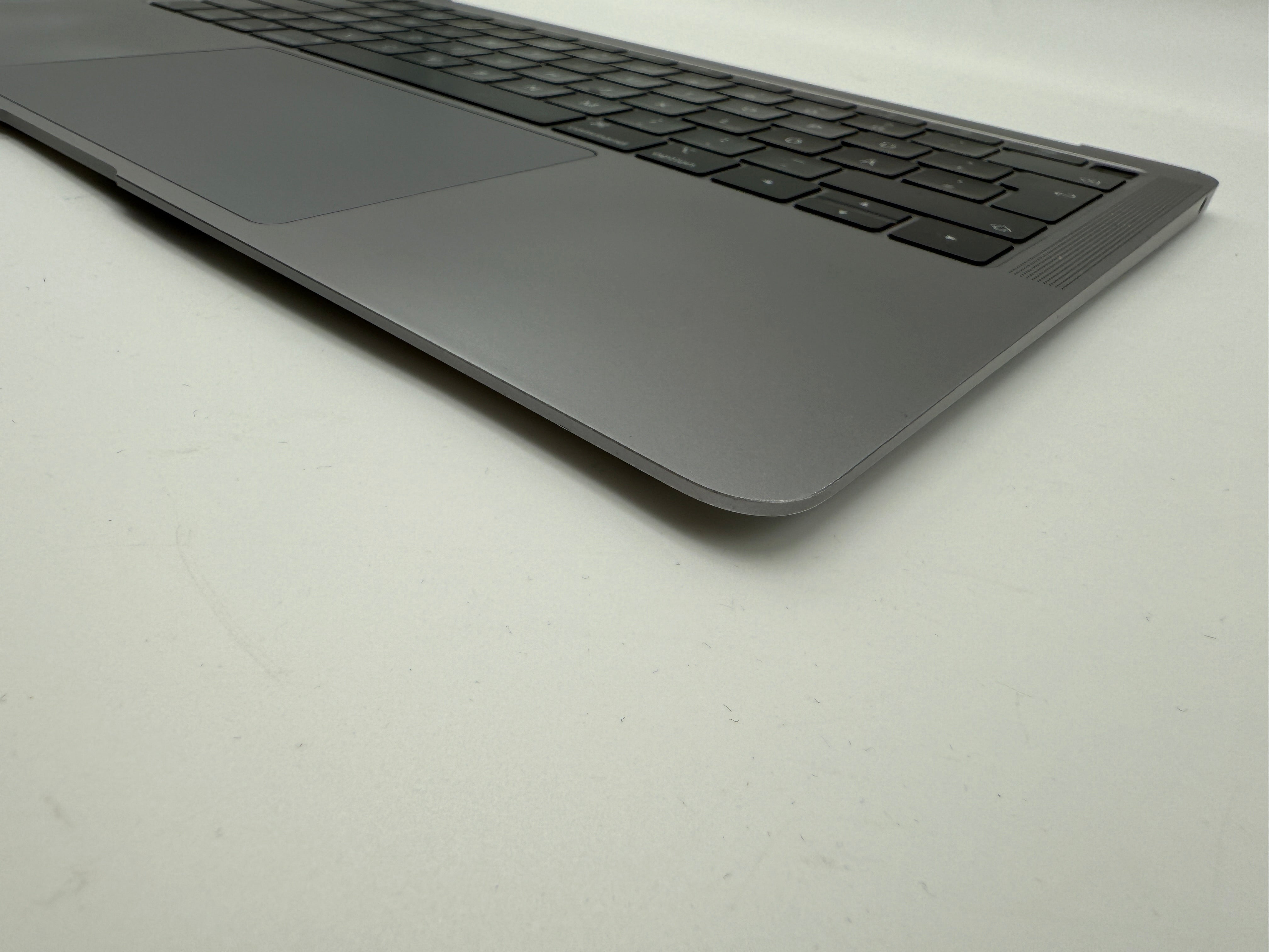 Macbook Air 13" 2018 2019 A1932 Topcase QWERTZ Trackpad Tastatur Grau #T840