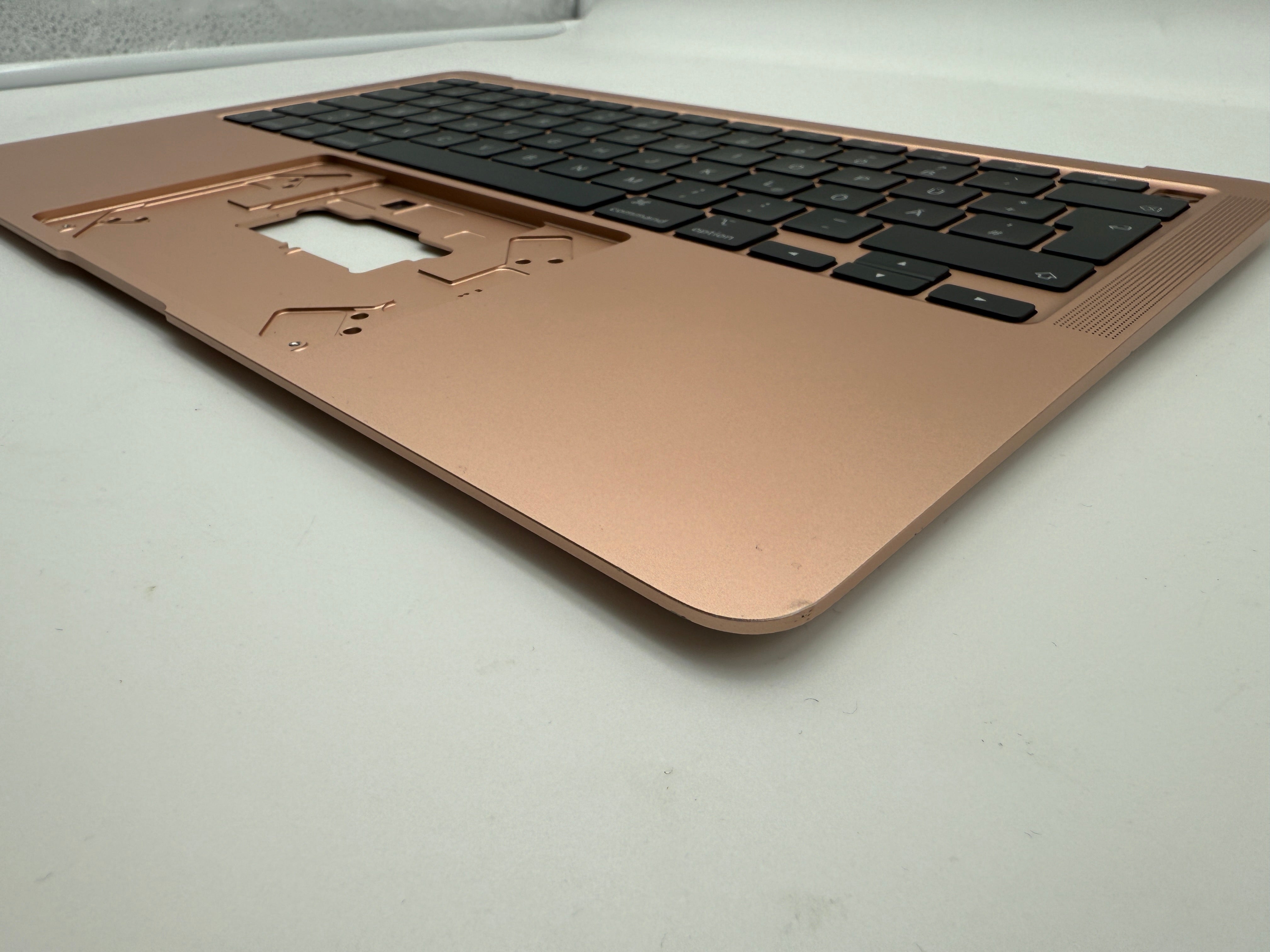 MacBook Air 13" 2020 A2337 Topcase QWERTZ Akku Tastatur Gold #T845