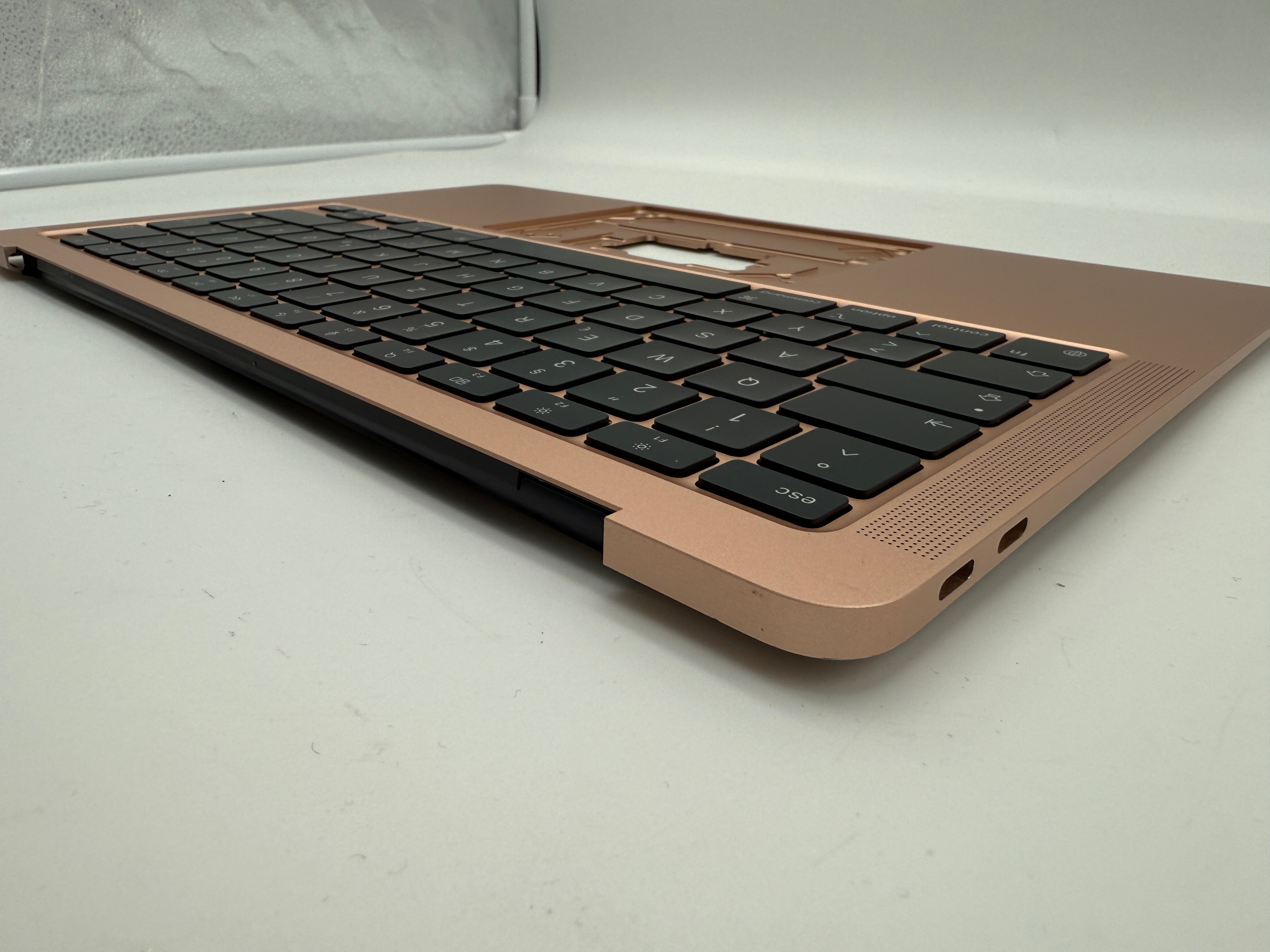 MacBook Air 13" 2020 A2337 Topcase QWERTZ Akku Tastatur Gold #T845