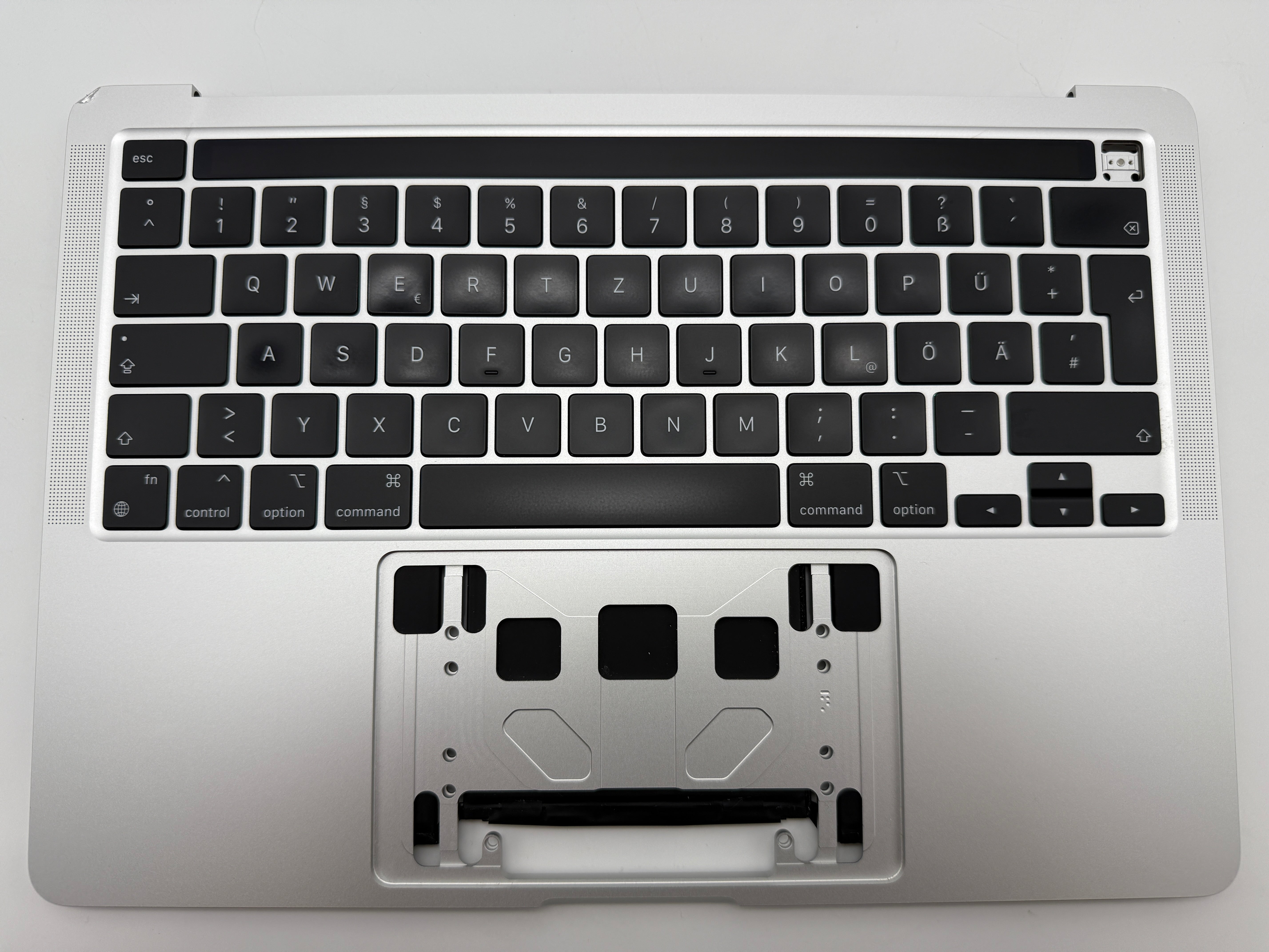 Macbook Pro 13" 2020 A2338 Topcase Akku Tastatur Silber #T860