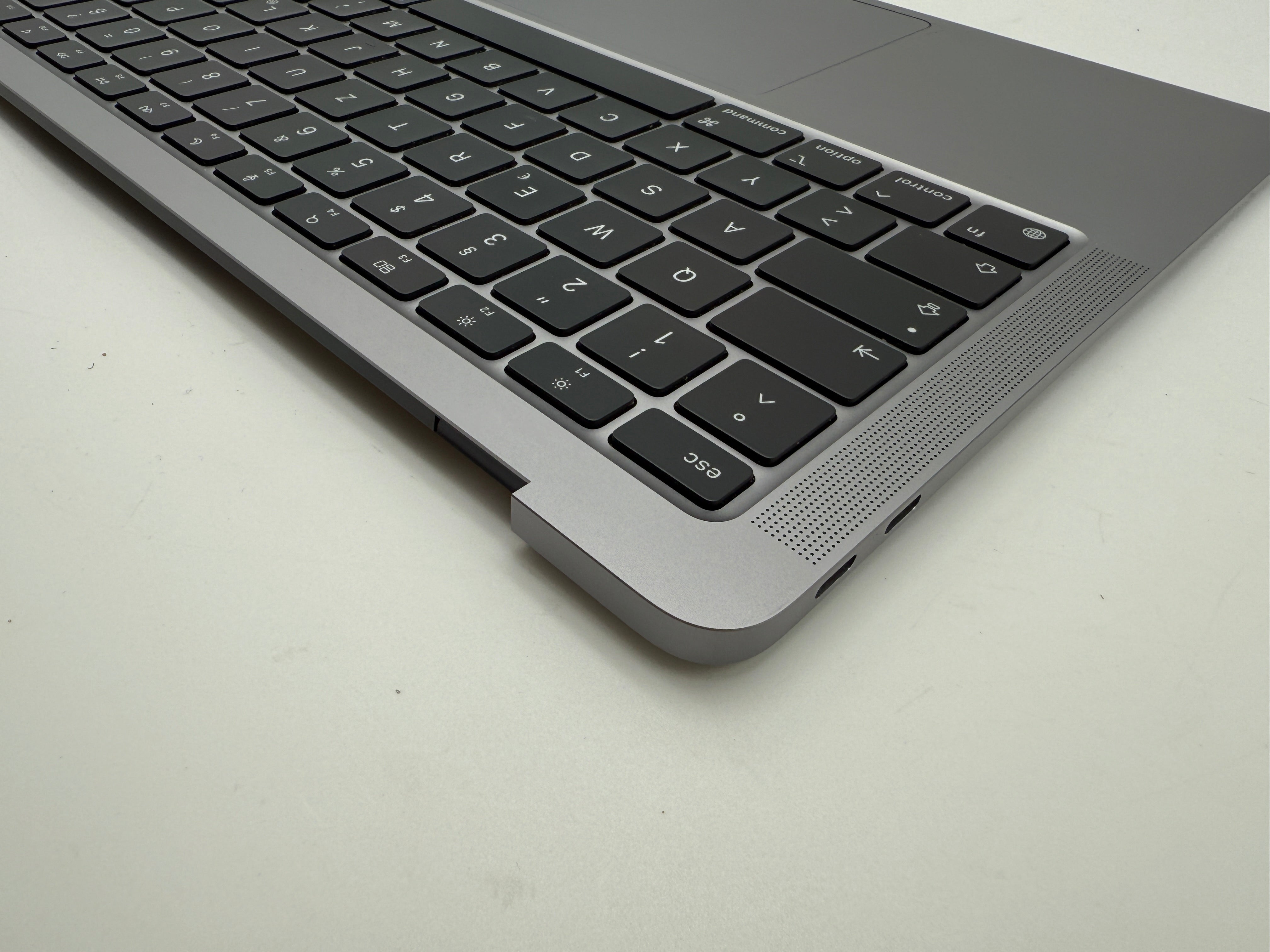 MacBook Air 13" 2020 A2337 Topcase QWERTZ Akku Tastatur Grau #T870