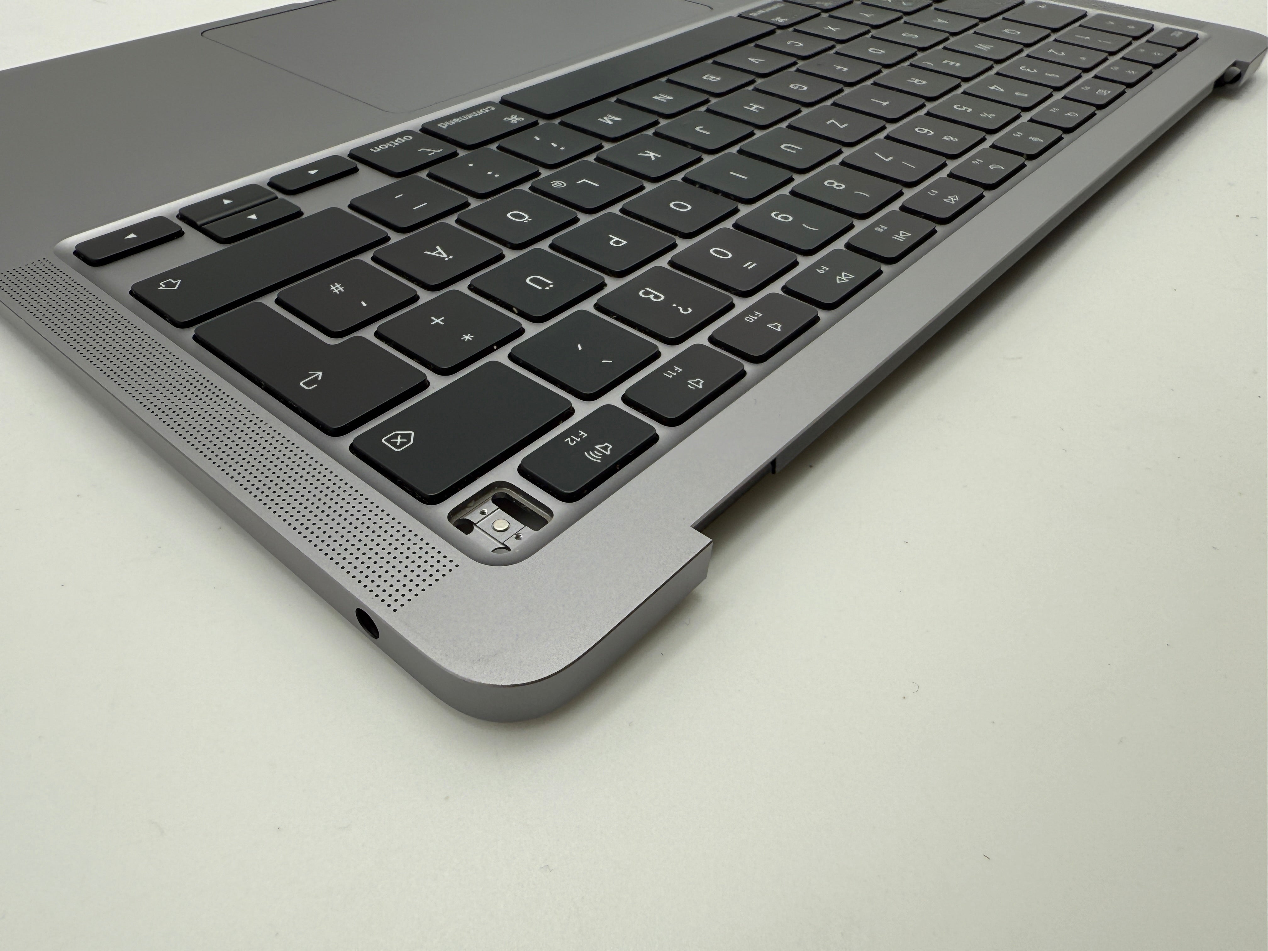 MacBook Air 13" 2020 A2337 Topcase QWERTZ Akku Tastatur Grau #T870