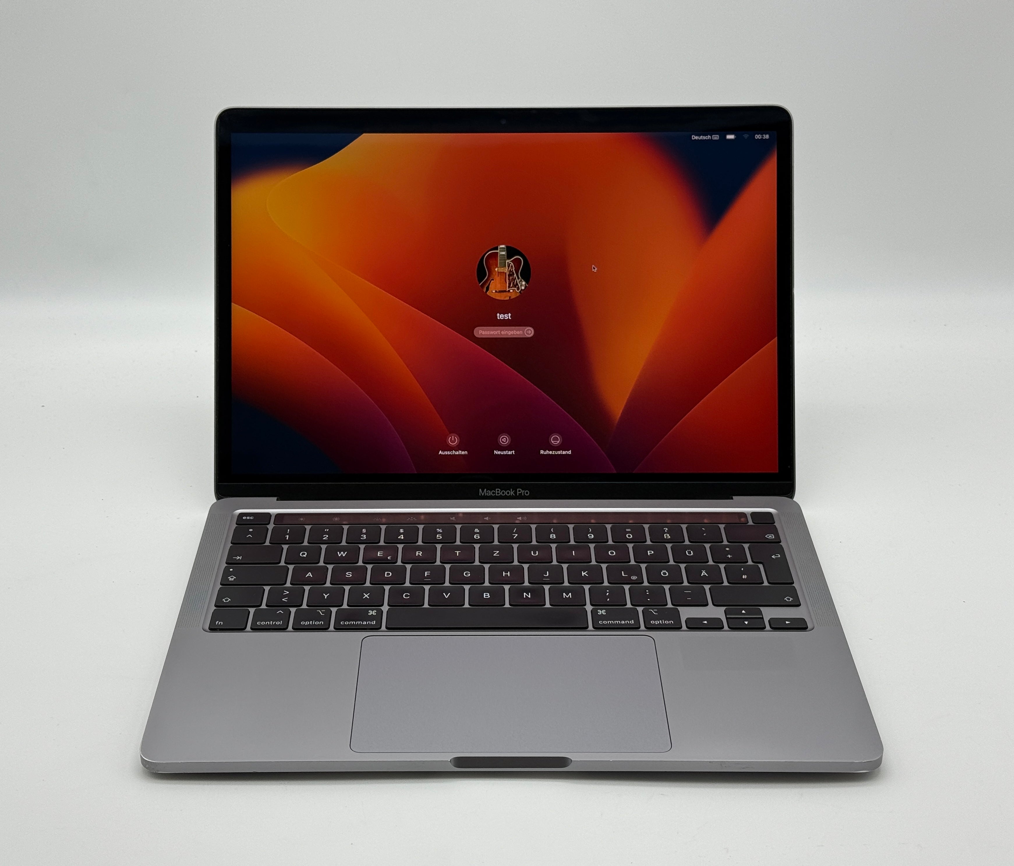 Macbook Pro 13" A2289 2020 1,7GHz i7 16GB 256GB Spacegrau #PS242 MwSt
