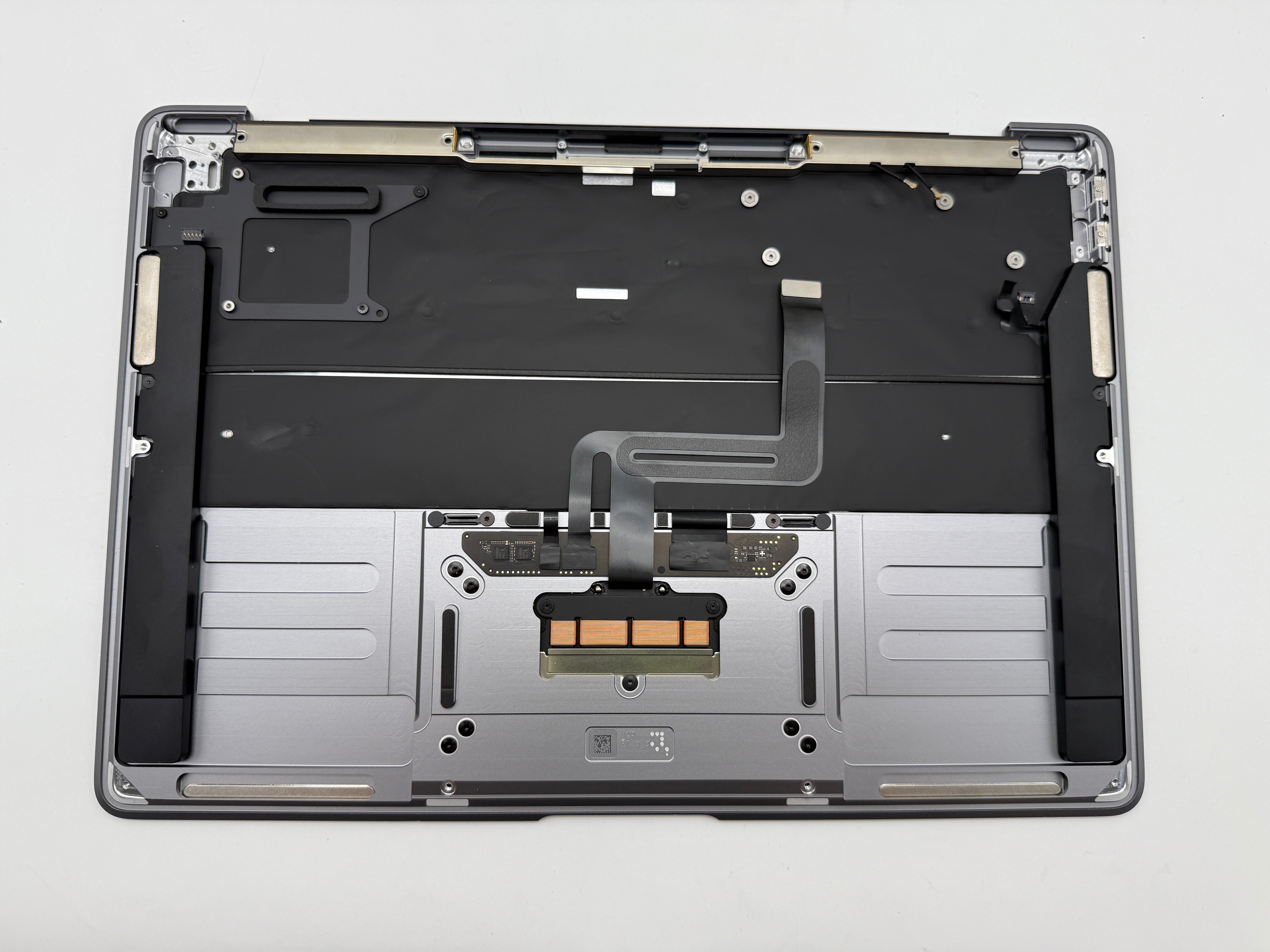 MacBook Air 13" 2020 A2337 Topcase QWERTZ Trackpad Tastatur Grau #T875